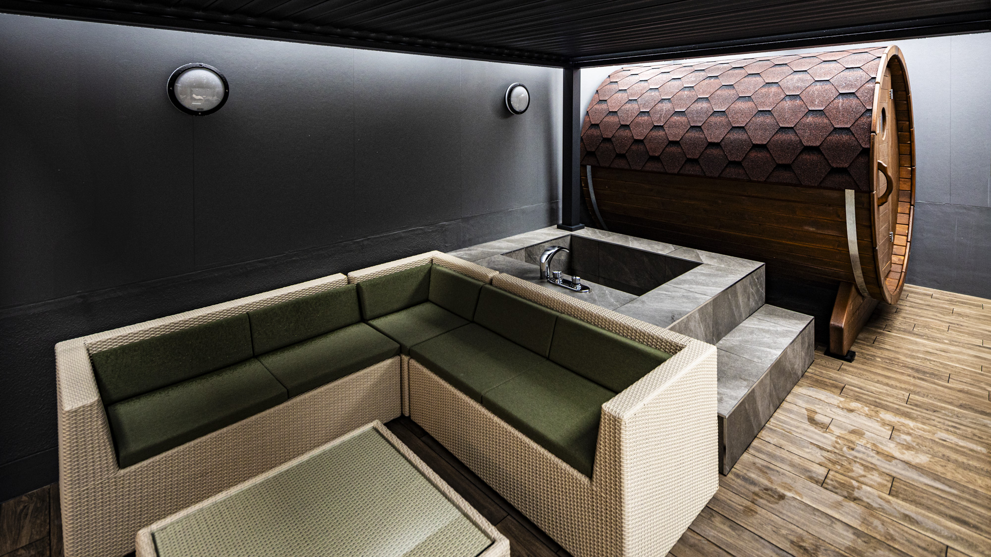 バレルサウナ・ツイン45