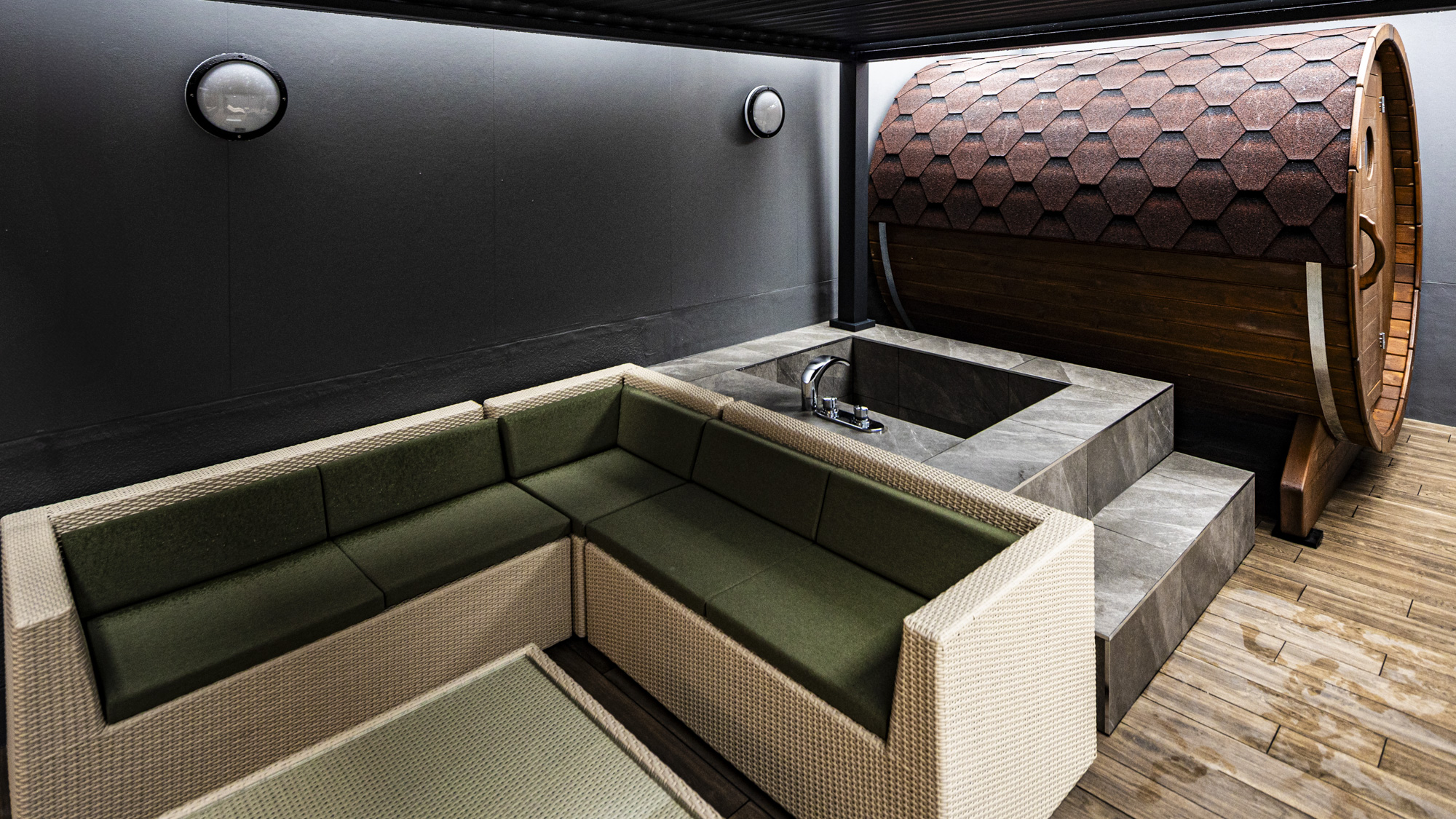 バレルサウナ・ツイン45