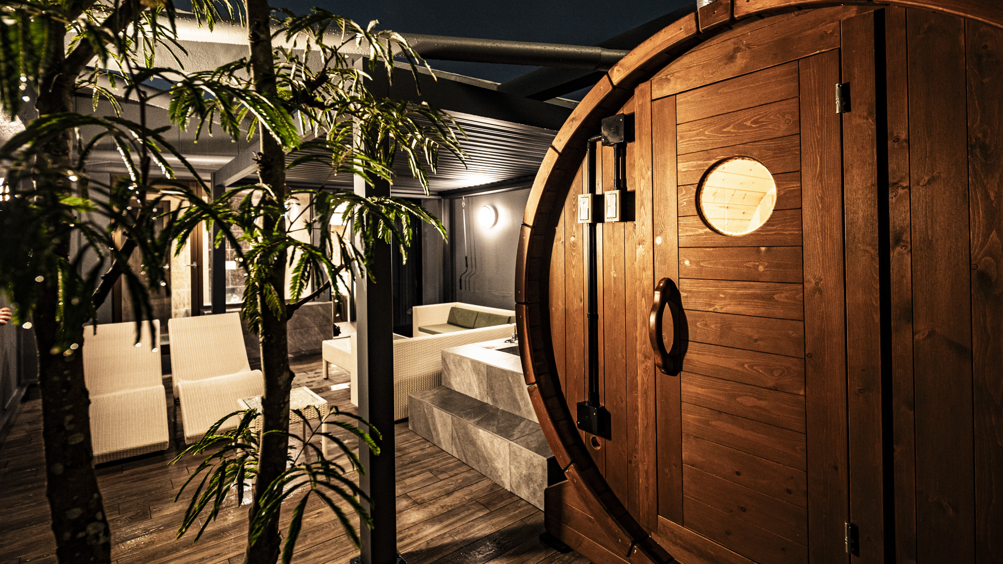 バレルサウナ・ツイン45