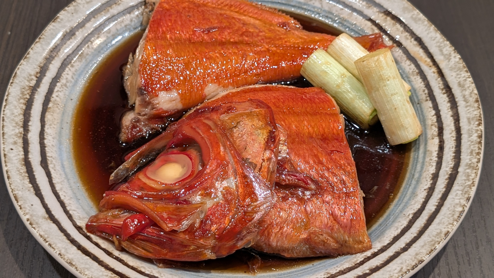 金目鯛の煮付け