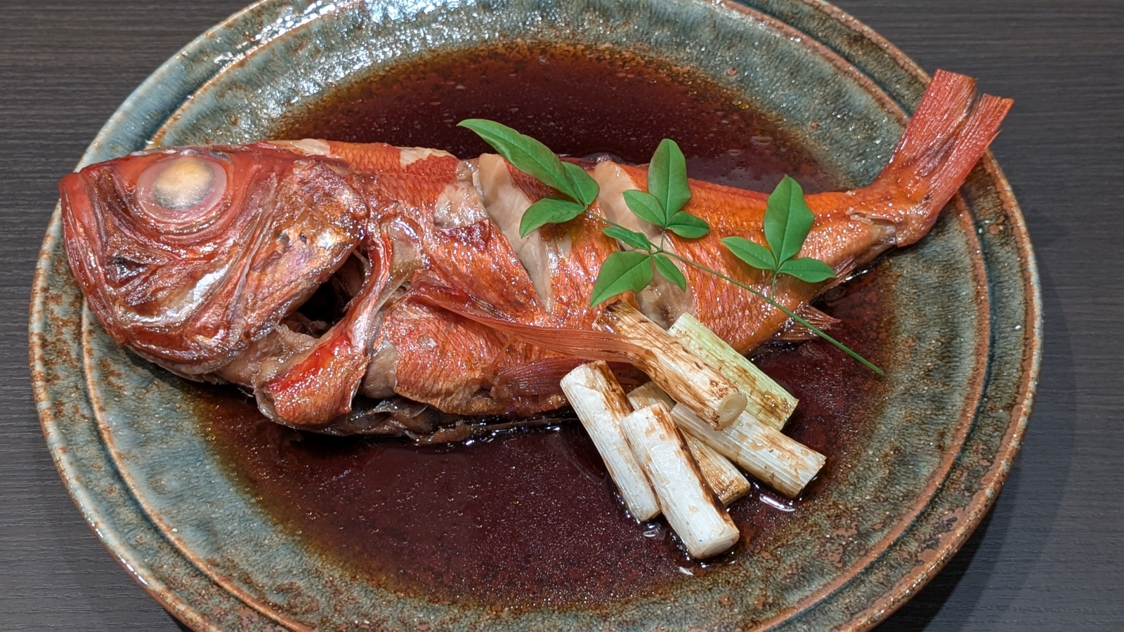 金目鯛の煮つけ