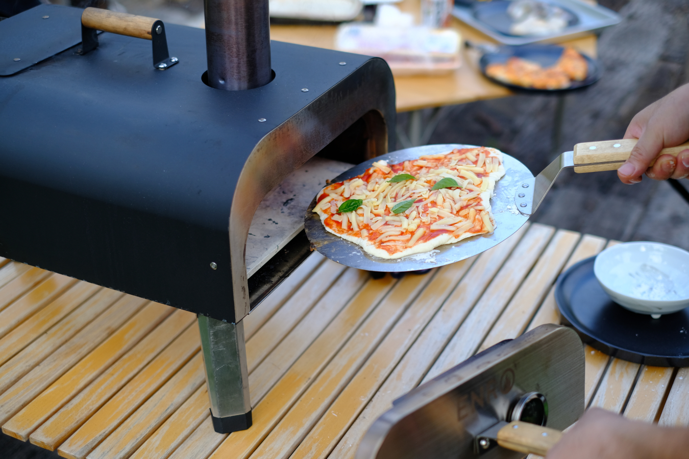 enroのピザ窯レンタル