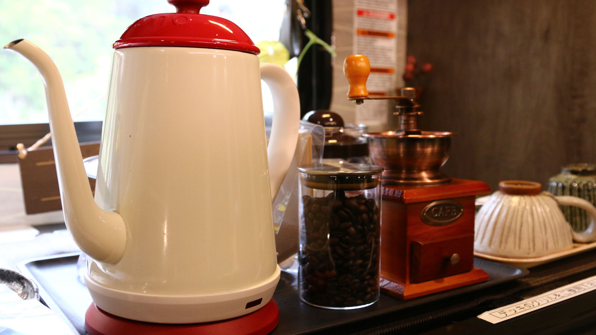 【サービス】淹れたてコーヒーをぜひ♪*