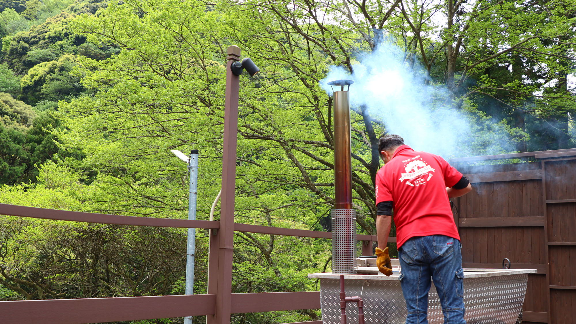 【薪風呂】ご自身でお湯を焚く経験してみませんか*
