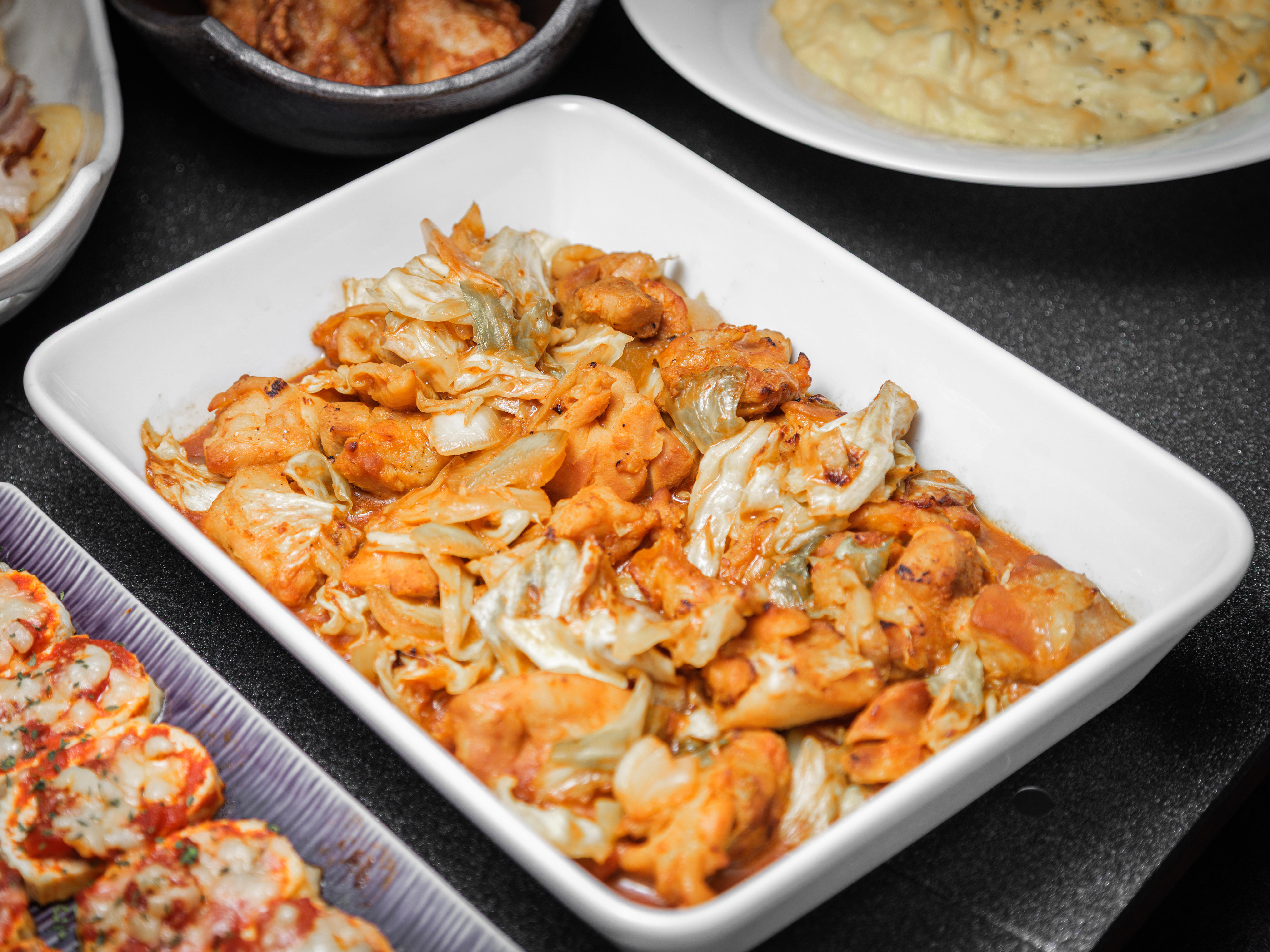 朝食_鶏ちゃん焼き 