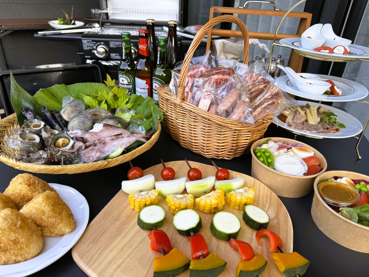 【テラスで手ぶらBBQプラン】天然芝×海絶景で愉しむプライベートスティ＆オールインクルーシブ！