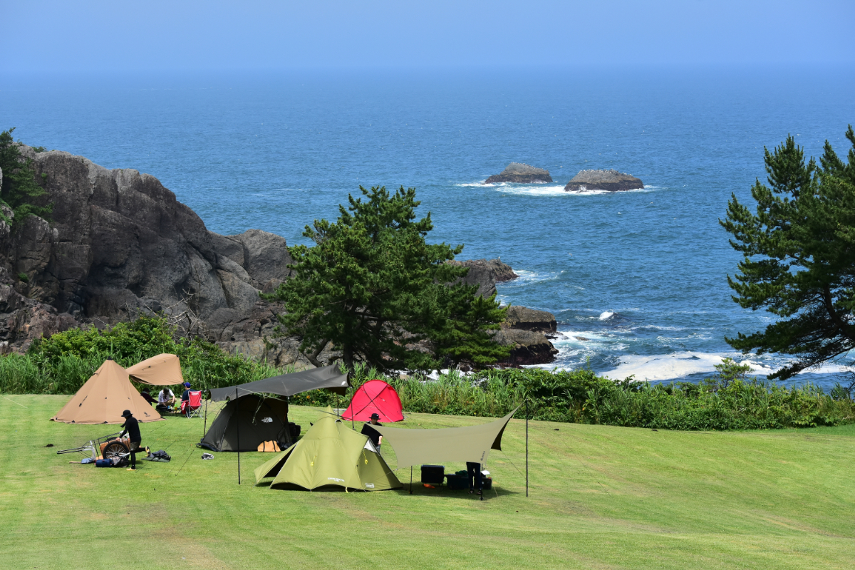 種差天然芝生地　種差キャンプ場
