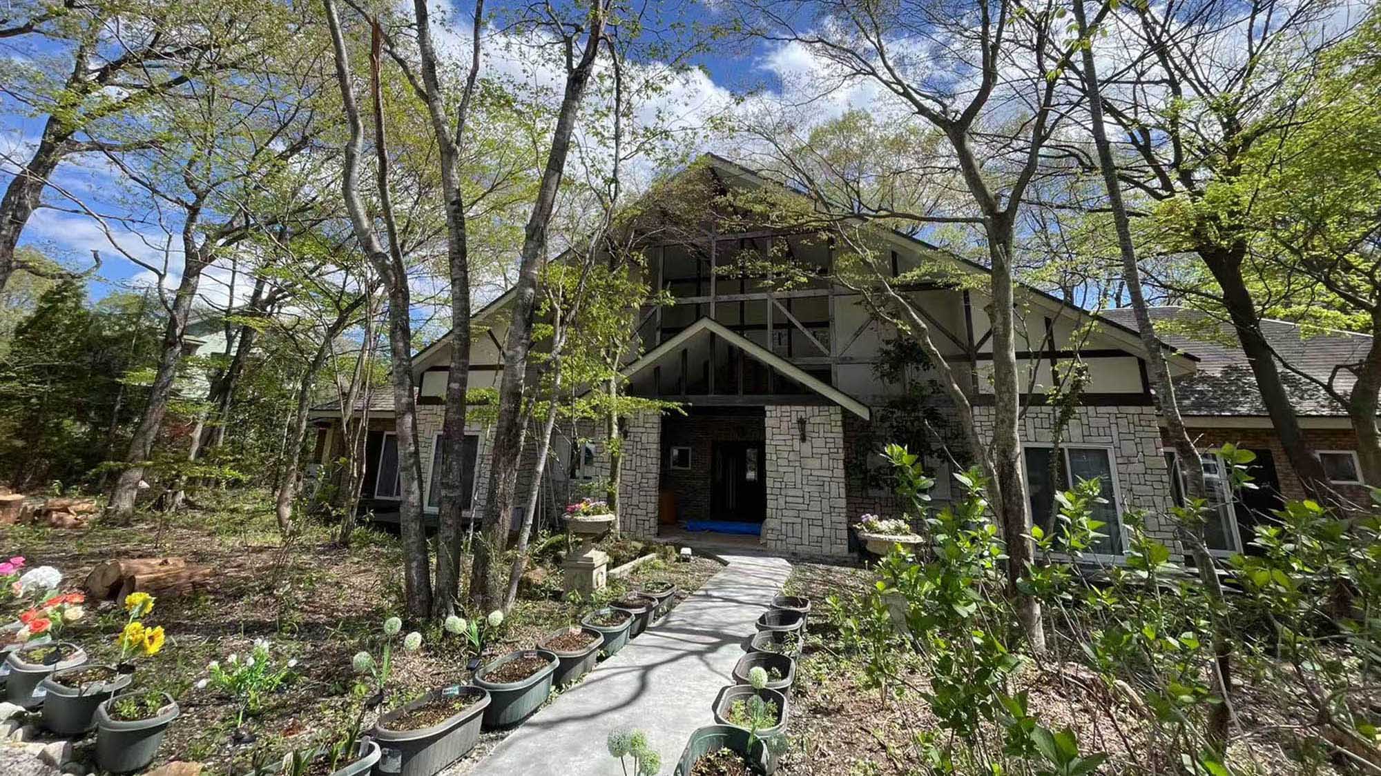 ・【外観】那須塩原の自然を感じられる宿です。心身ともにリラックスするリラックス旅をお楽しみください