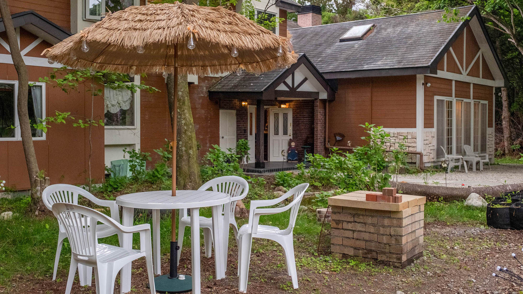 ・【ガーデン】那須の自然に囲まれたガーデンでお食事や寛ぎ時間をお過ごしください