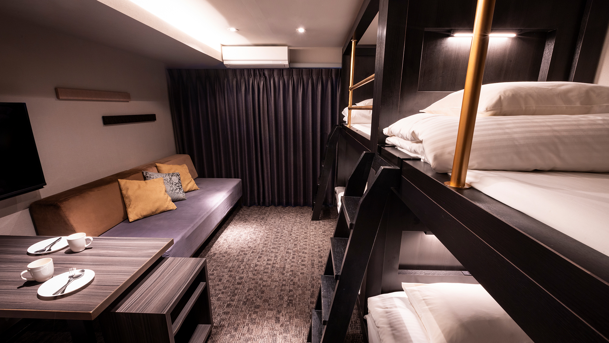 バンクベッドルーム