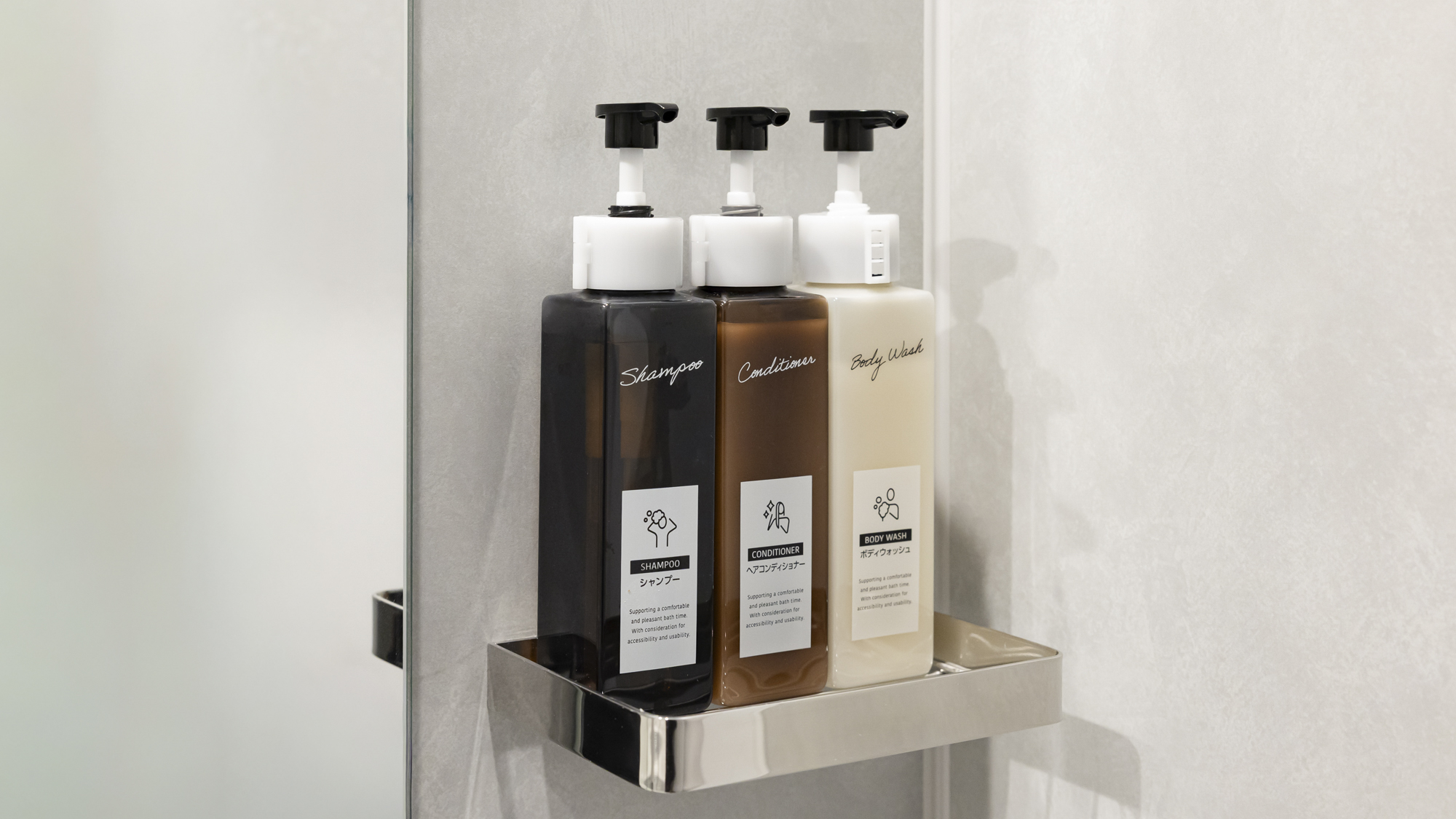 【クイーンエコノミー】清潔なバスアメニティをご用意しております。