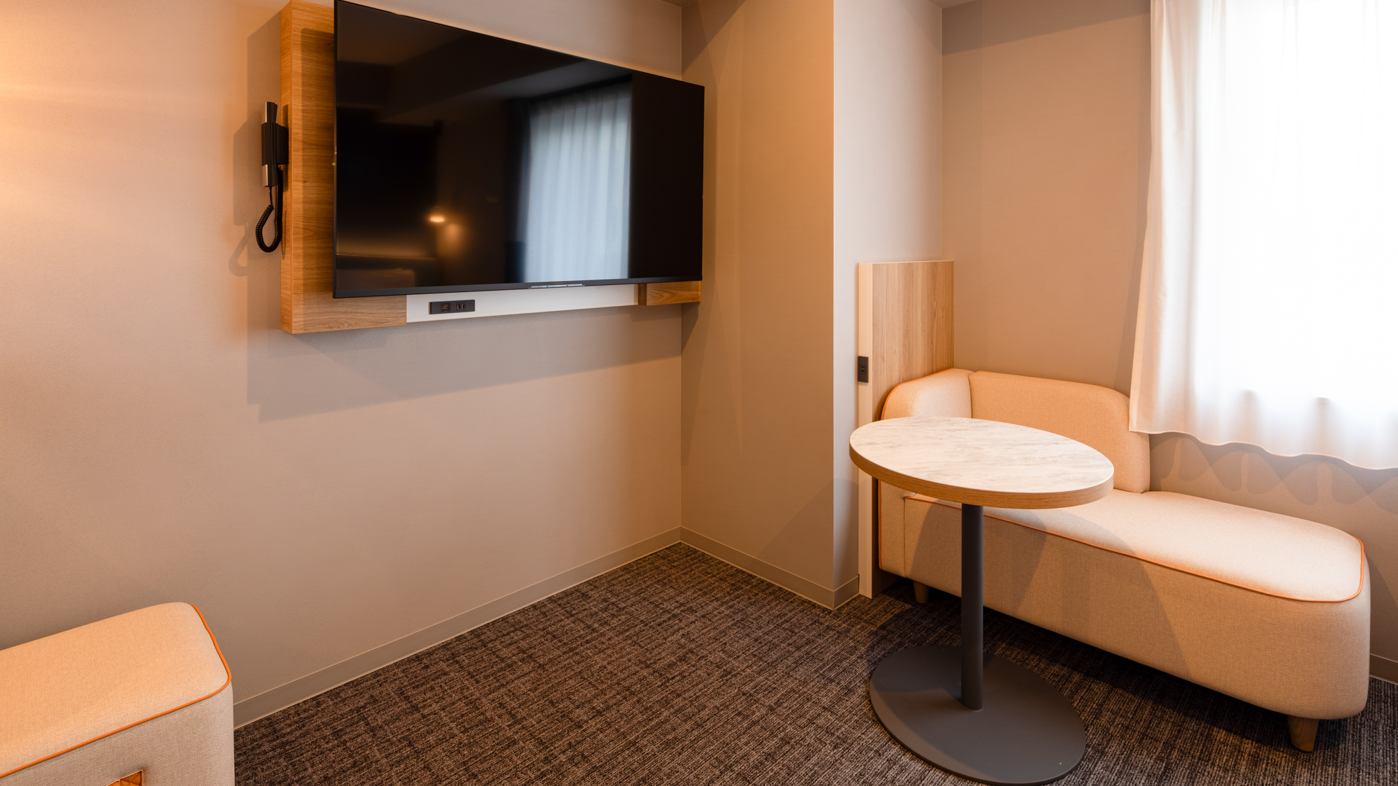 【ツインスタンダード】家族や友人とゆったり過ごせます。