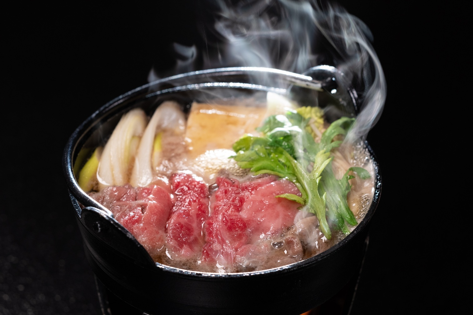 トロける！【蓼科牛】すき焼プラン