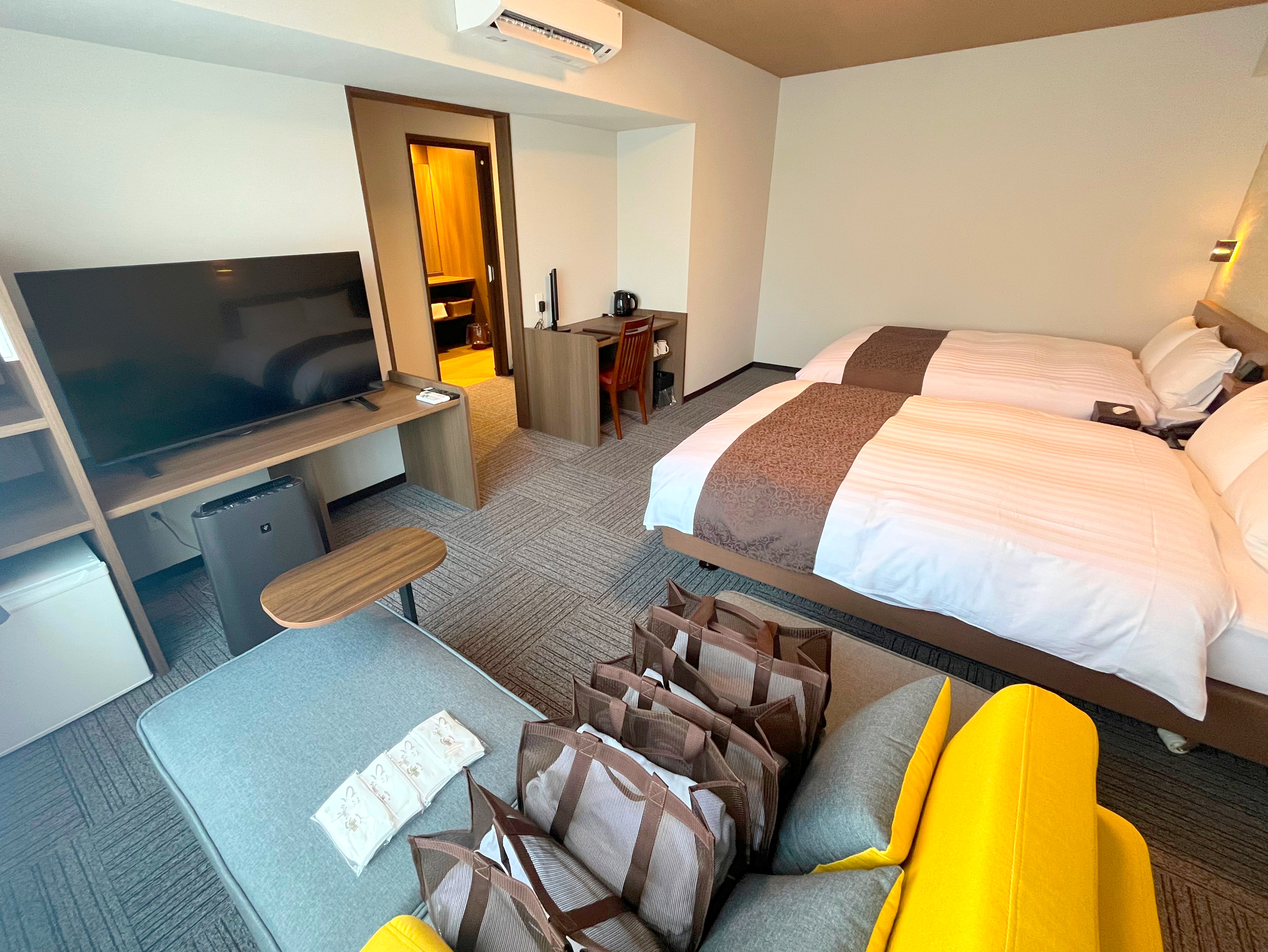 半露天風呂付【デラックスツインルーム】