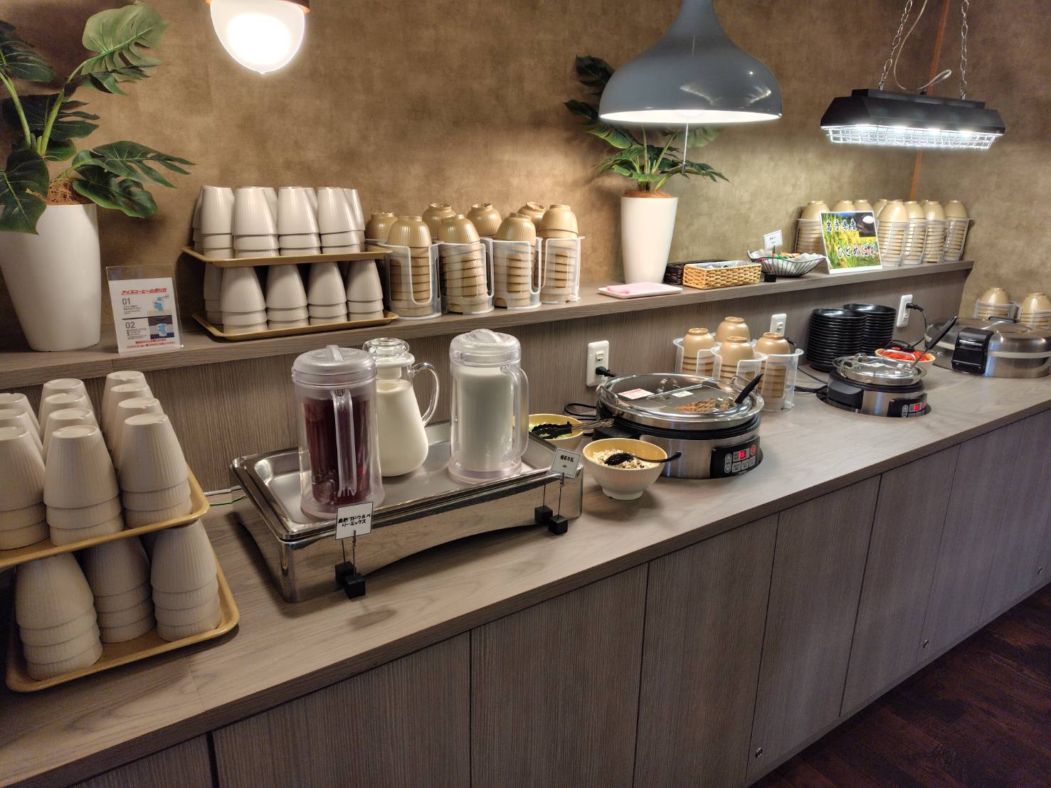 【朝食バイキング】朝カレー＆味噌汁