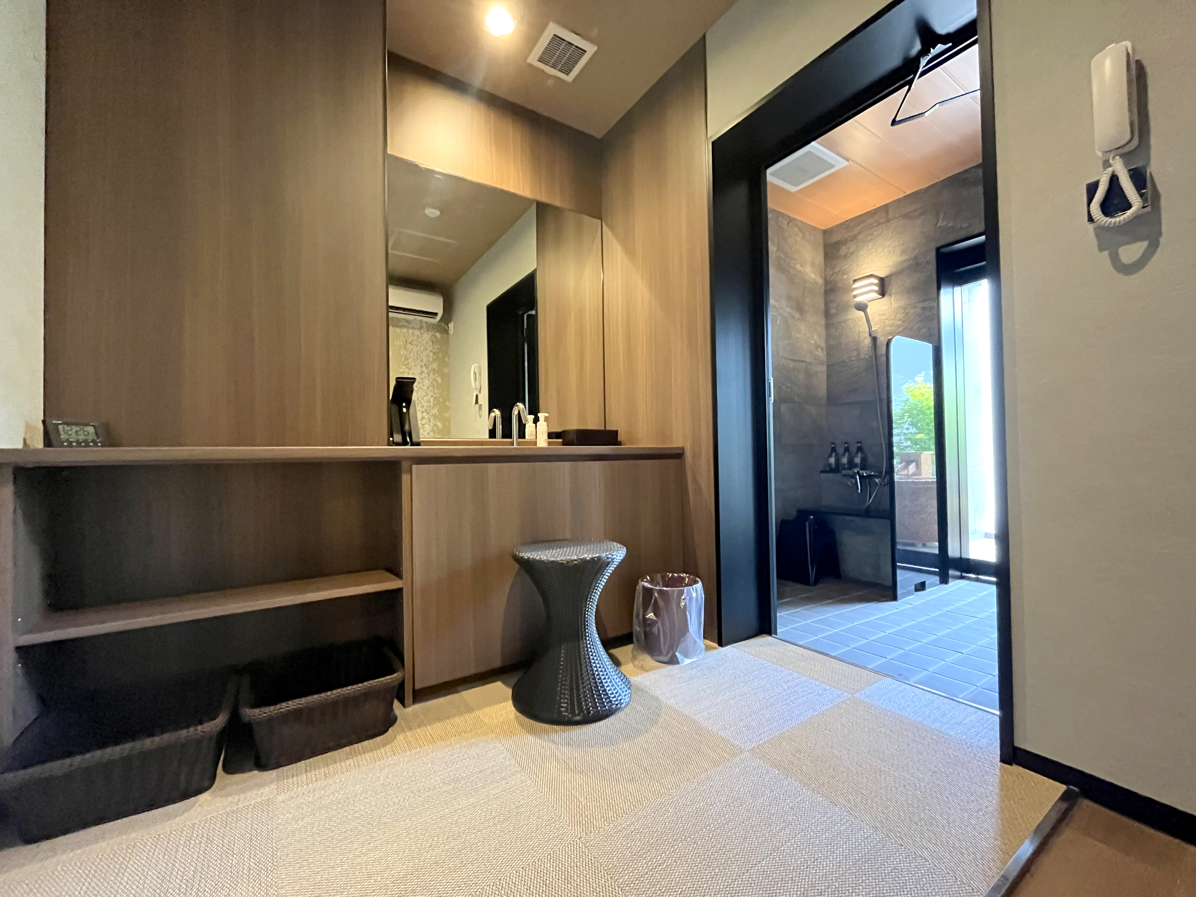 【サウナ付き貸切露天風呂】プライベートバスとしてご利用いただけます