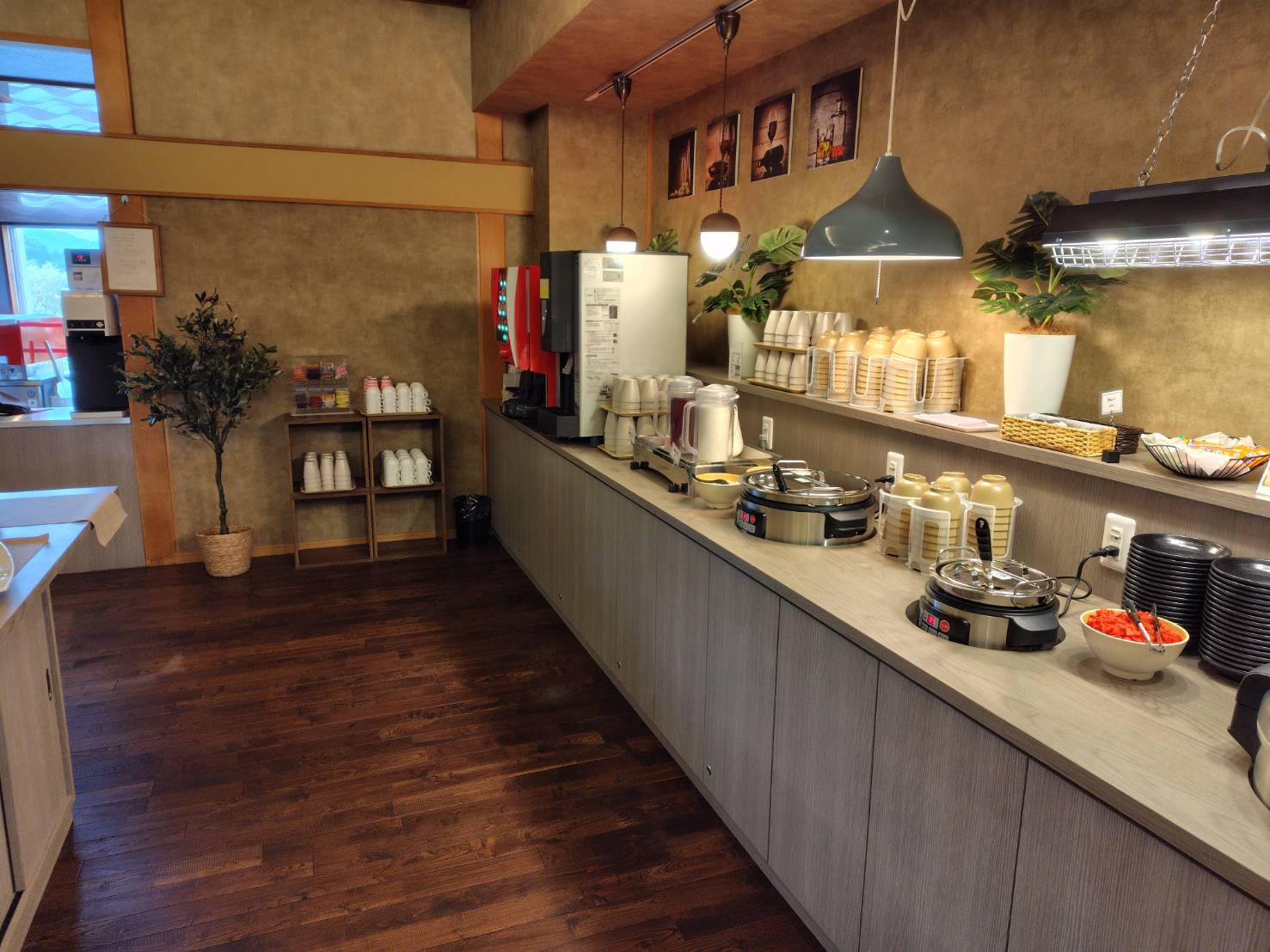 【朝食バイキング】お飲みものも多数ご用意☆