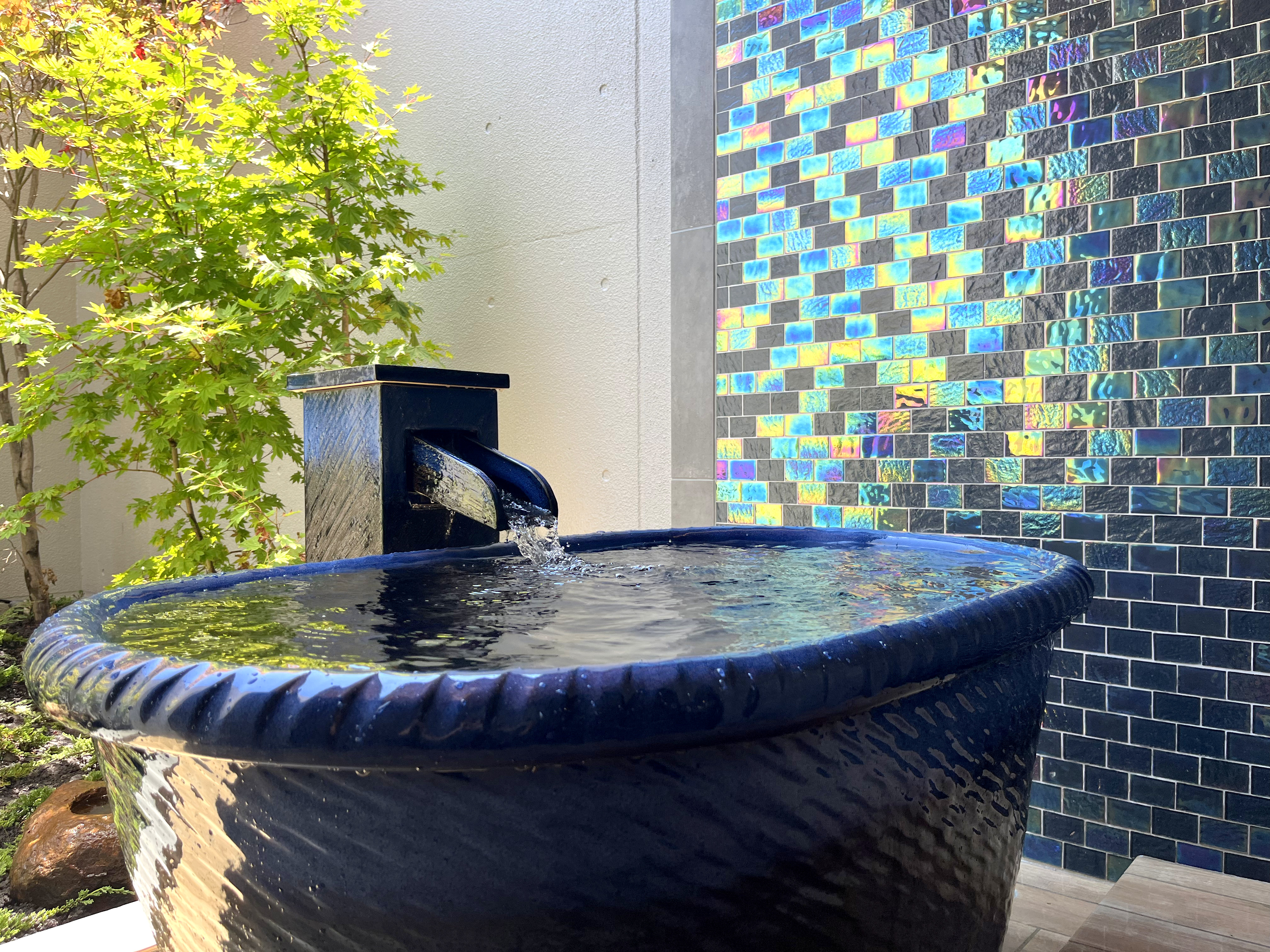 天然温泉かけ流し【貸切露天風呂】