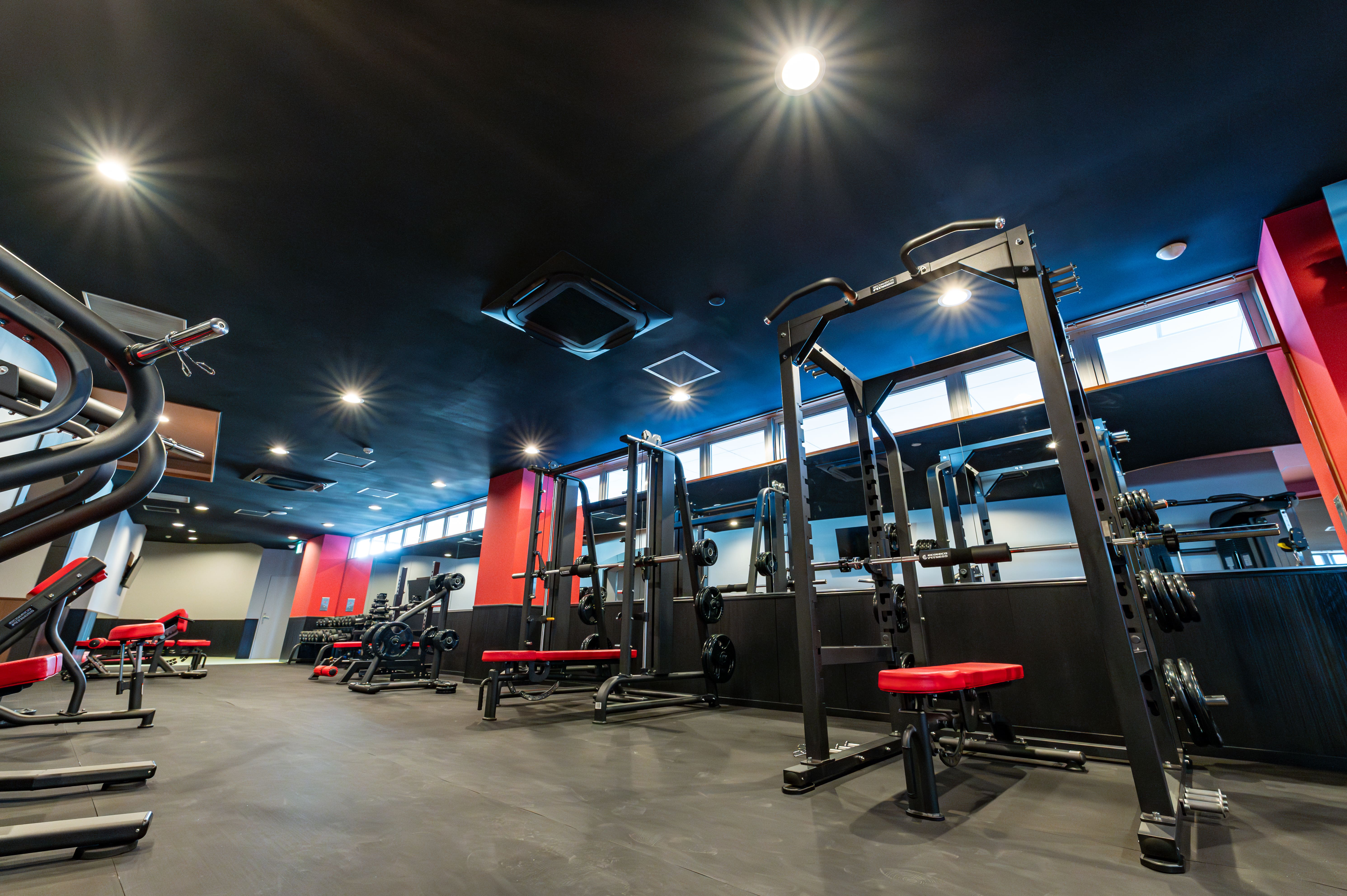 本格的なジムマシンがたくさん☆