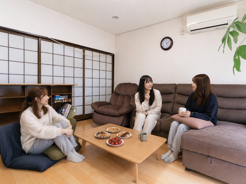 【高知でゆる旅☆女子限定】ドミトリールーム貸切で気ままに女子会！【駐車場無料完備・先着２台】