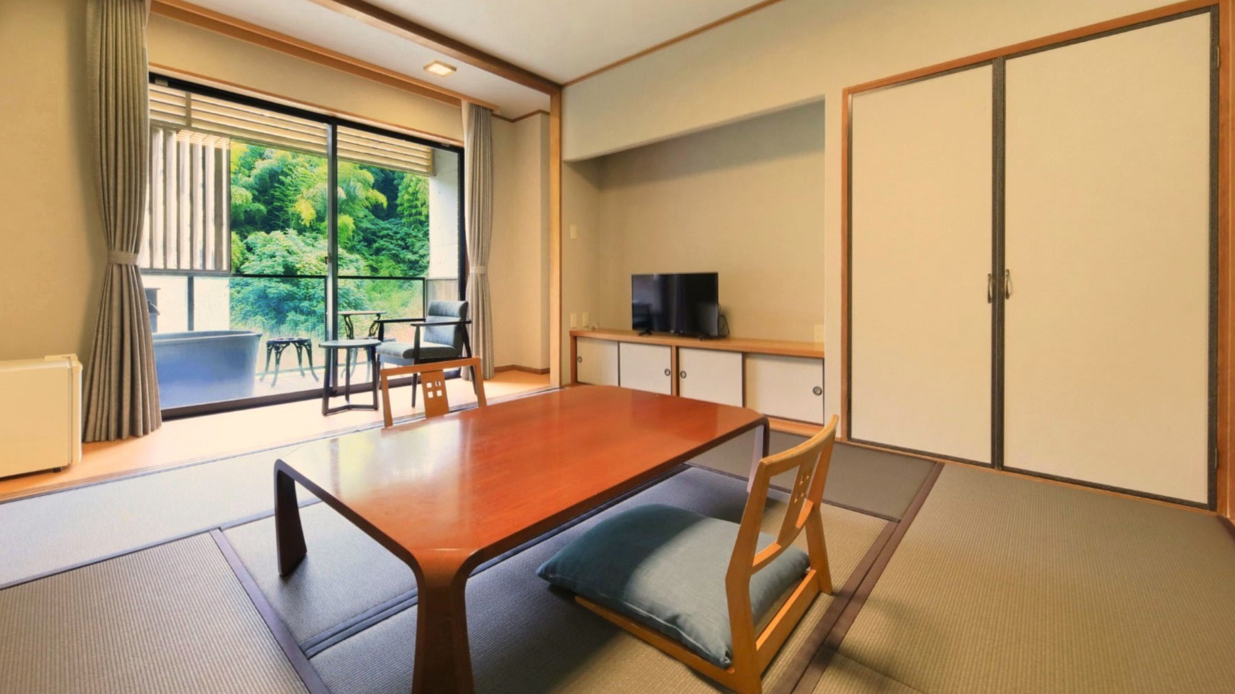 【露天風呂付】和室8畳（リバービュー／1階）※禁煙