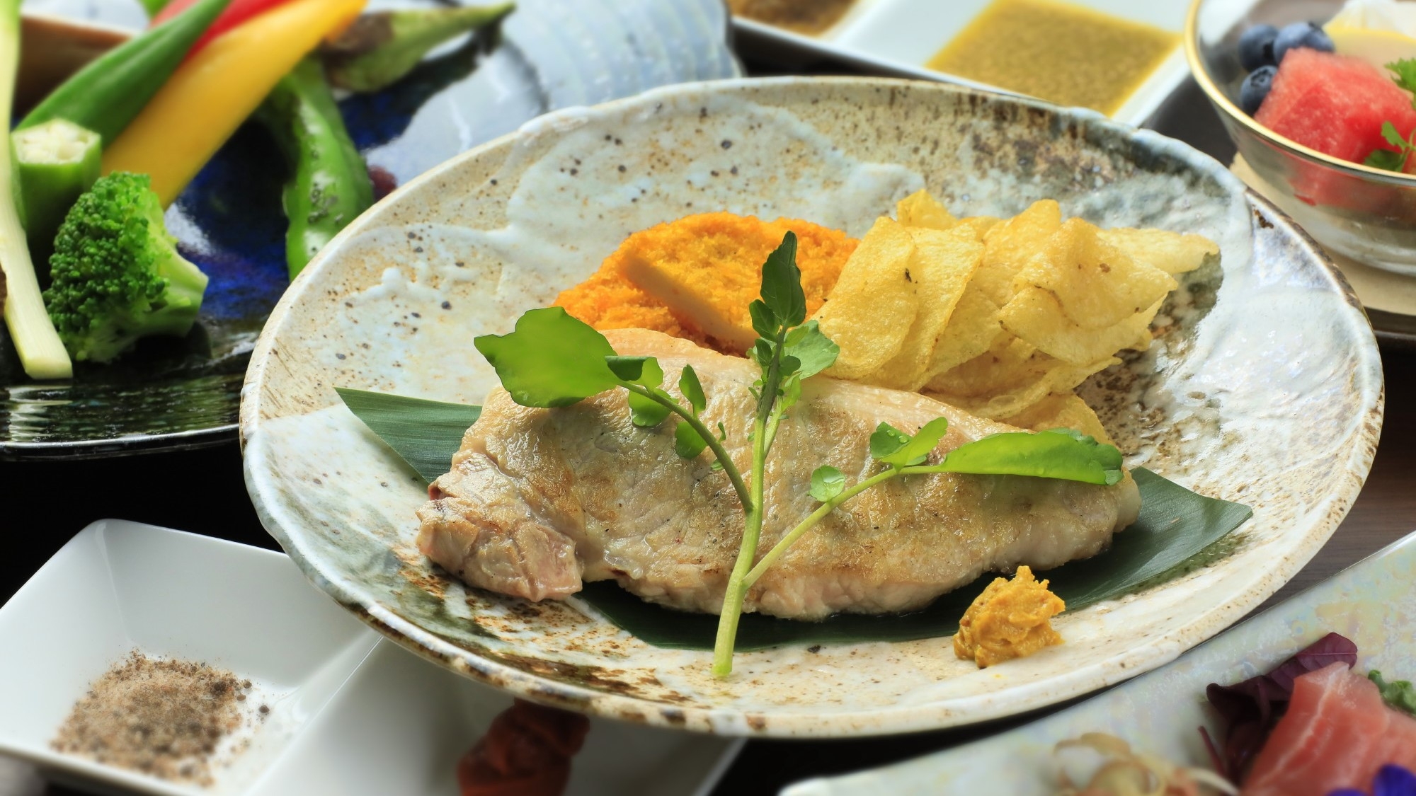 【さき楽×基本会席】14日前までのご予約に／迷ったら当館スタンダードな基本会席がおすすめ＜基本会席＞