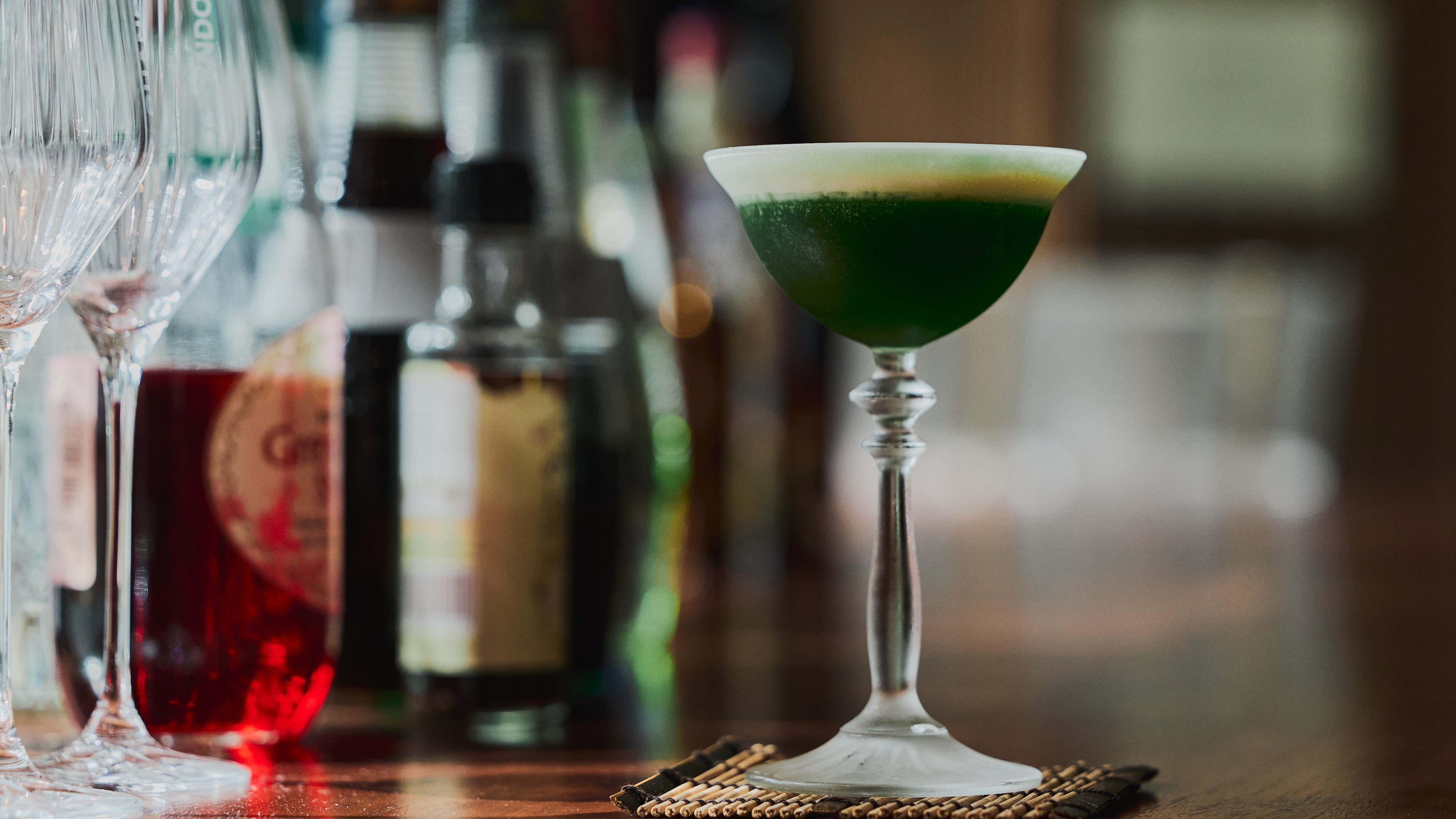 【サービス】嬉野茶を使ったウェルカムカクテル