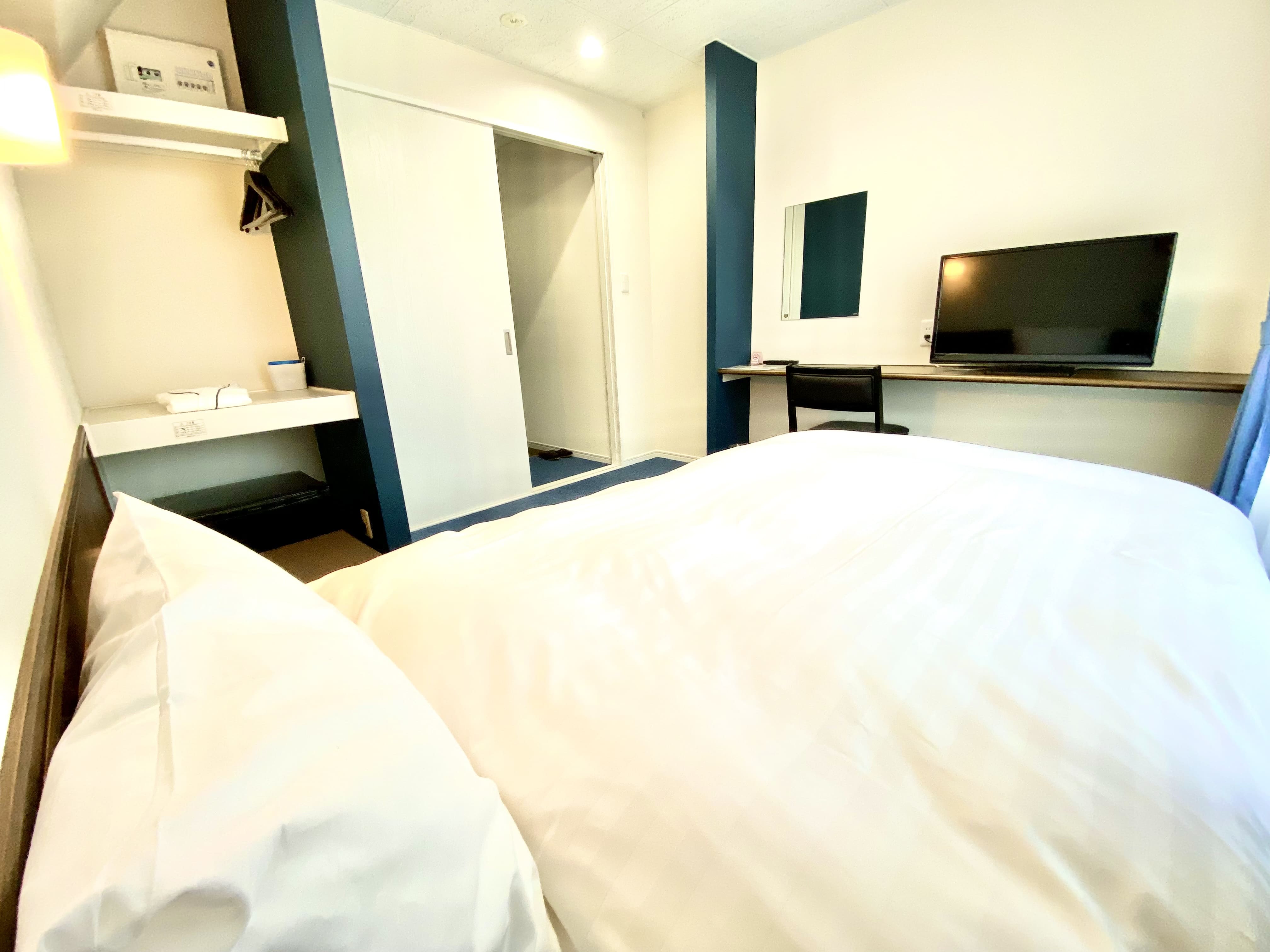 6階シングルルーム■11.6～14.7㎡／セミダブルベッド