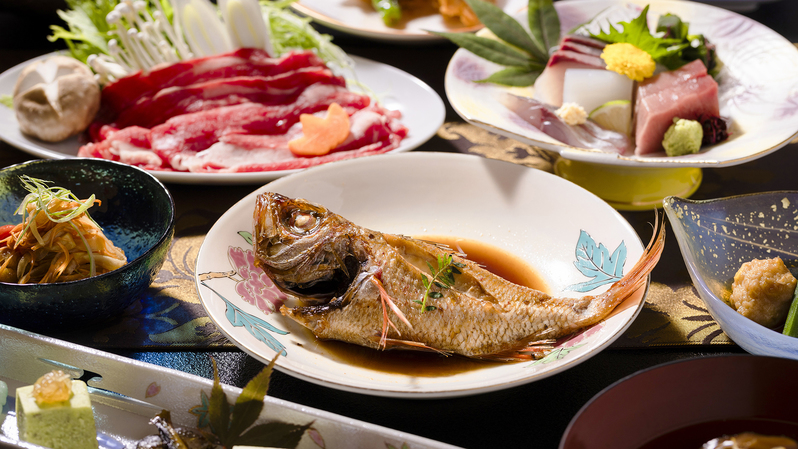 【会席】鳥取の豊かな美食を味わう。季節ごとの旬な食材を贅沢に使ったワンランク上の会席。
