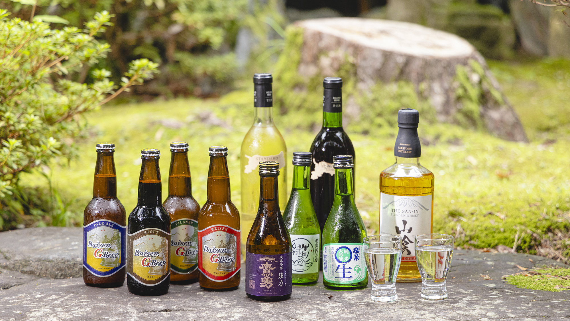 【お酒】地元鳥取のお酒も各種ご用意しております。