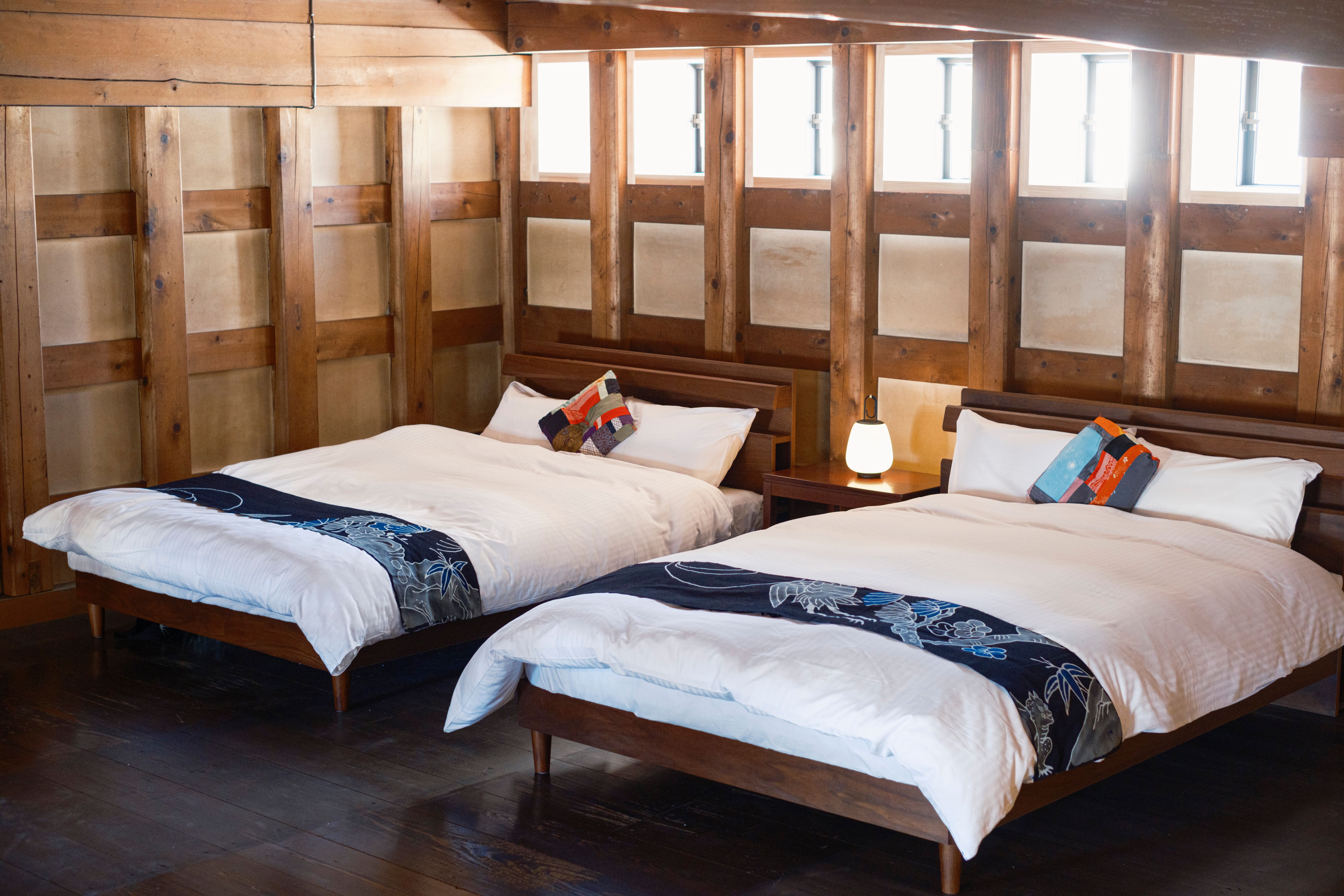 Suite with Hanui｜随所に「端縫い」をモチーフにしたインテリアも