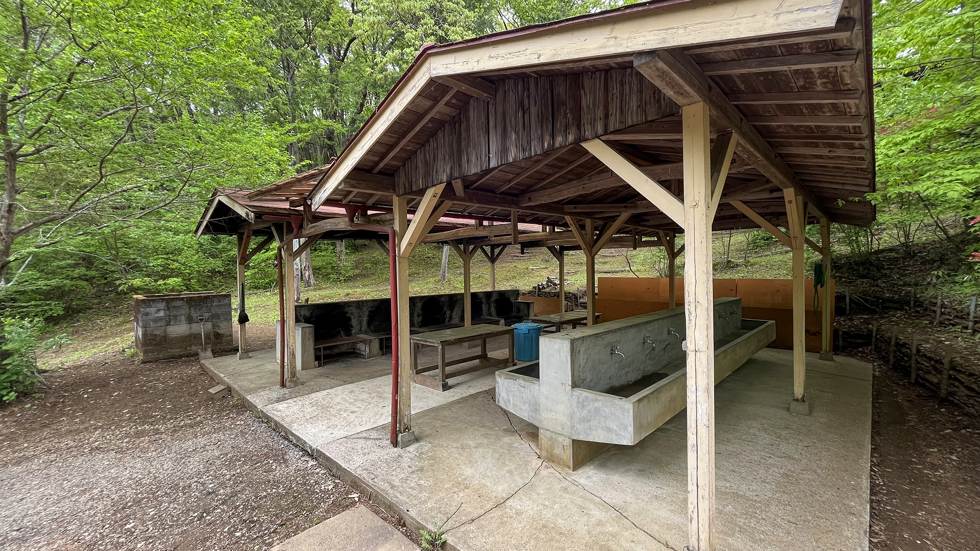 #炊事棟　手ぶらでもOK♪