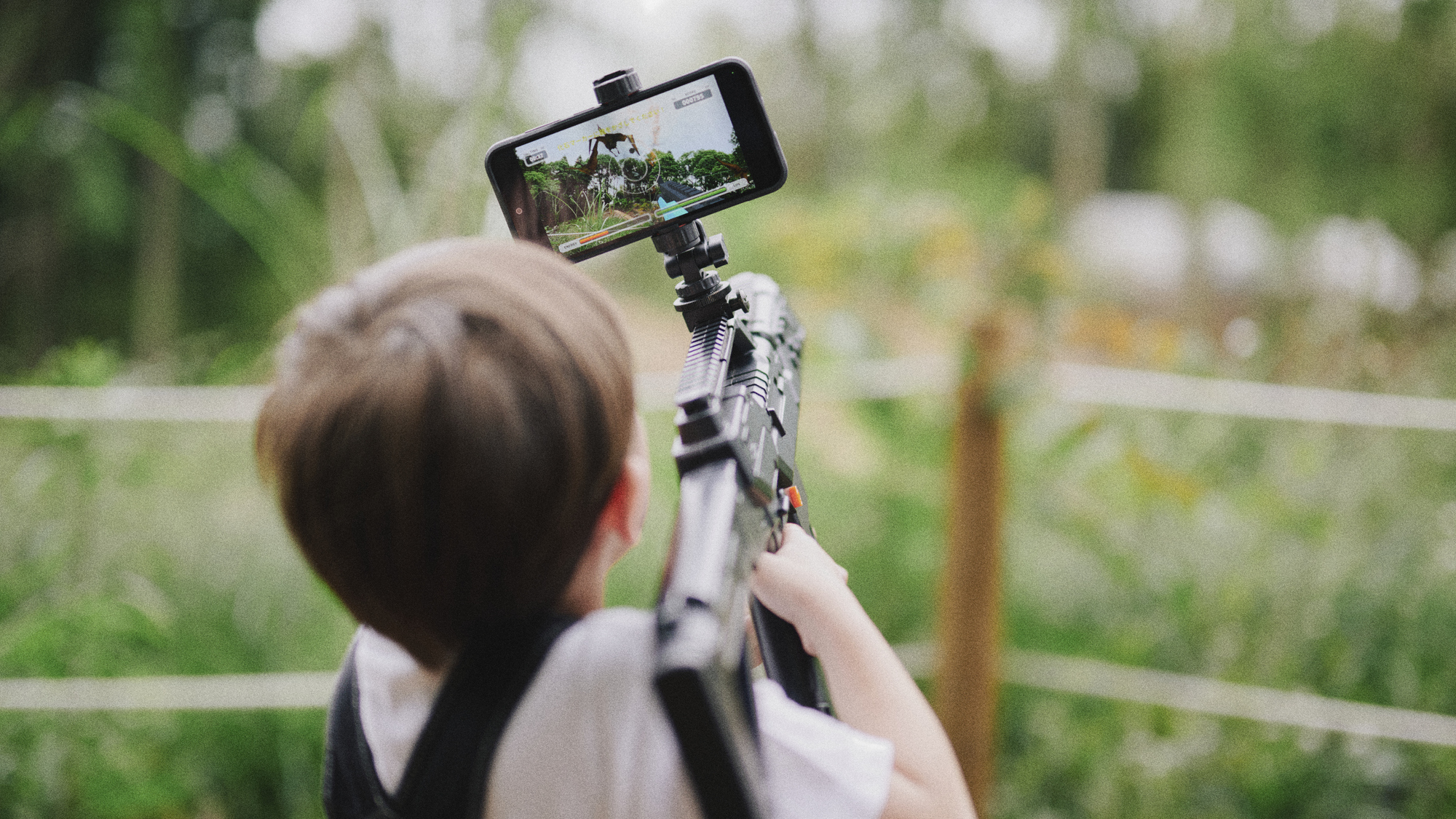 恐竜ARシューティング