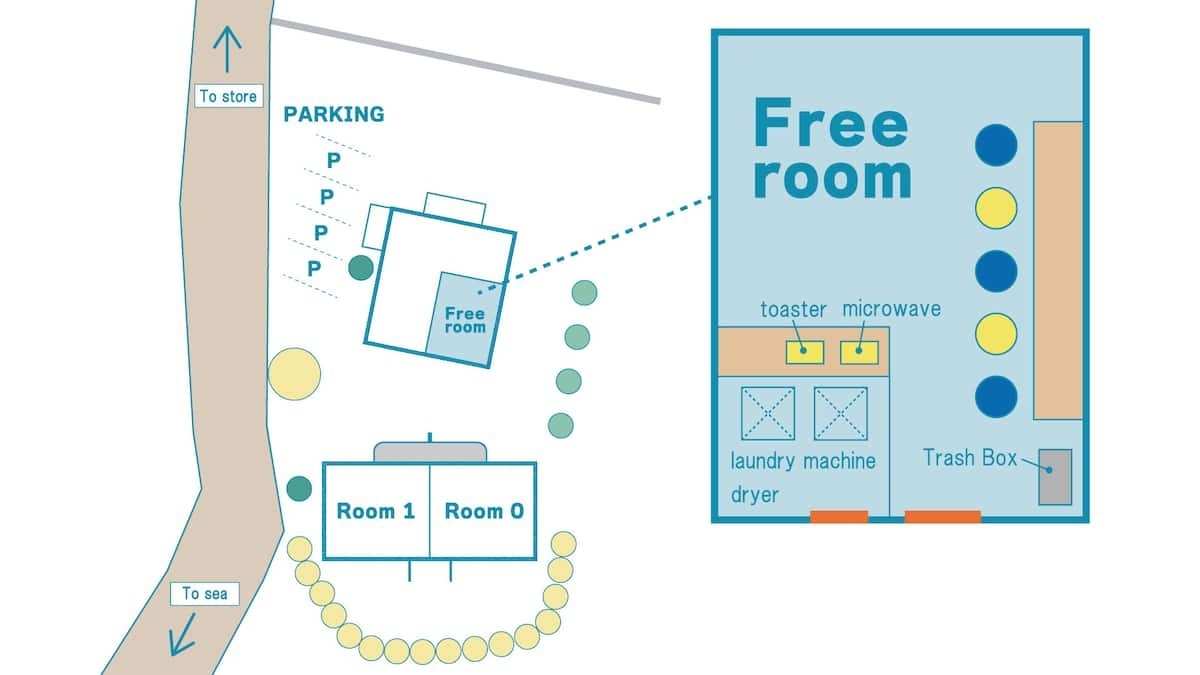 【3泊〜プラン】宮古島、自然豊かで静かなエリア・オリジナルのインテリア・小物が溢れる空間