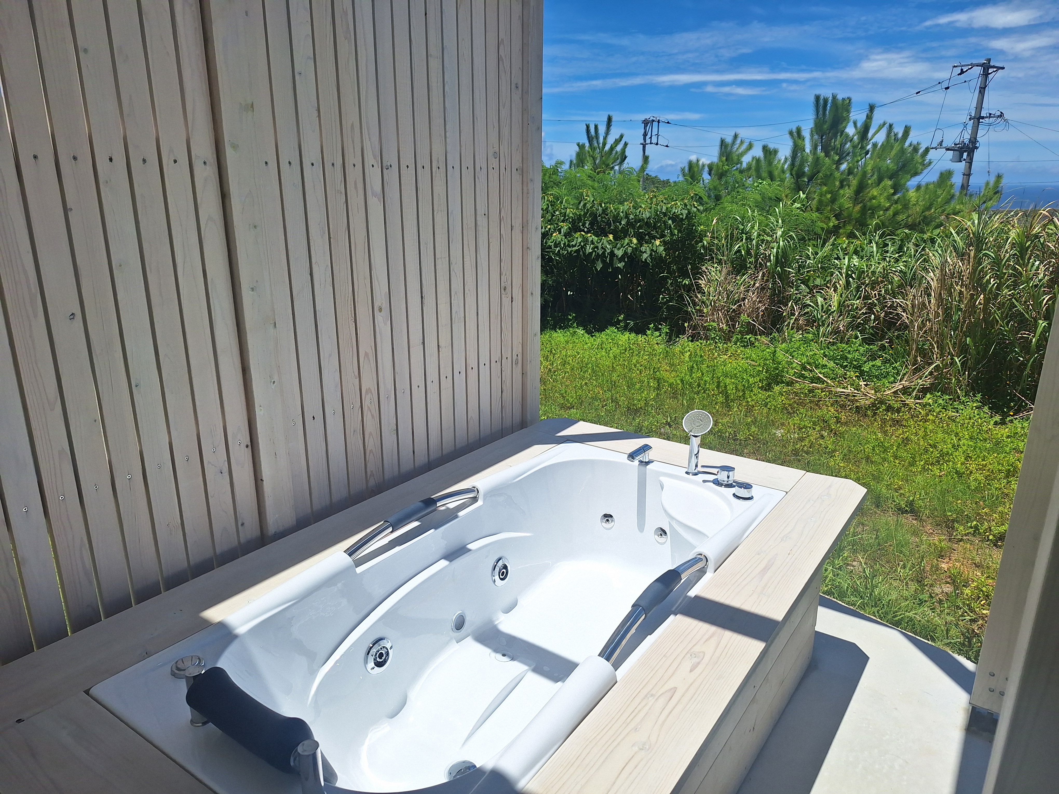 ジャグジーからの眺め