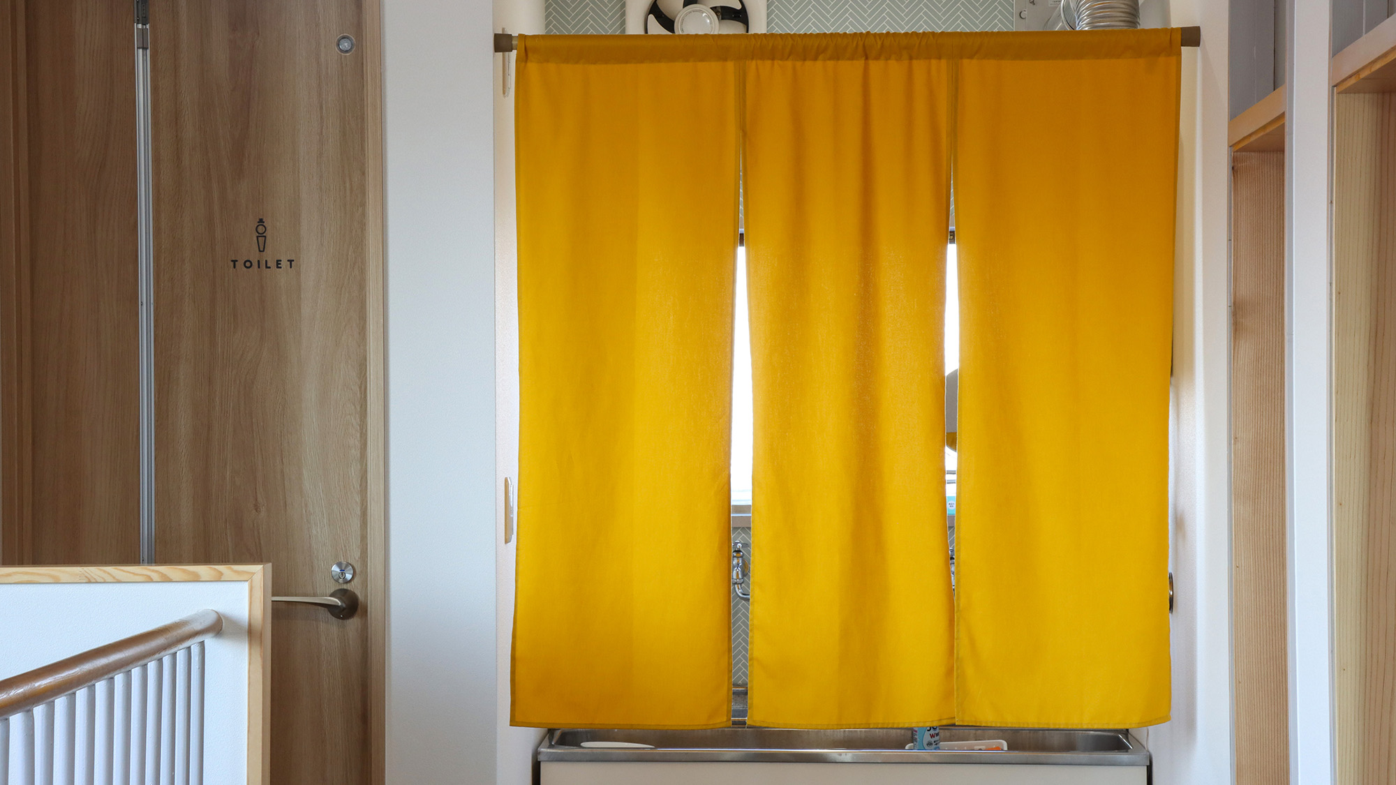 #館内　洗面やトイレなど共用になります♪