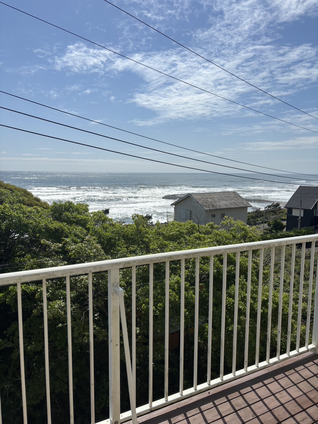 １階バスコニー