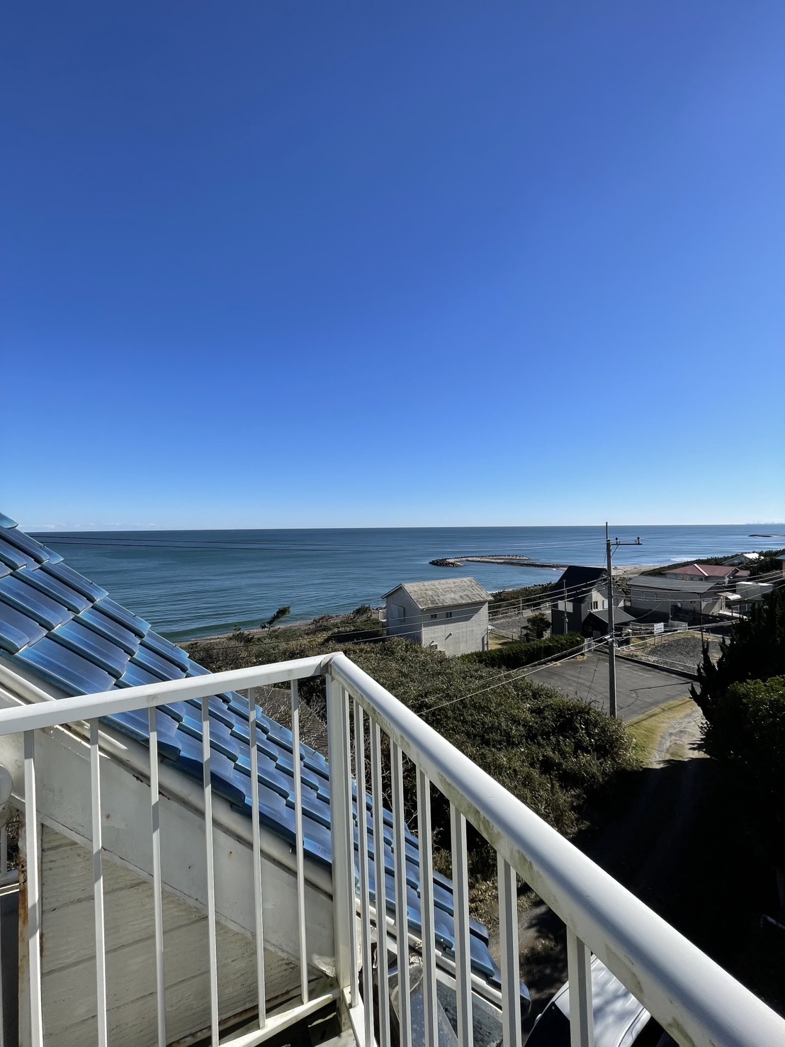 ２階バルコニー