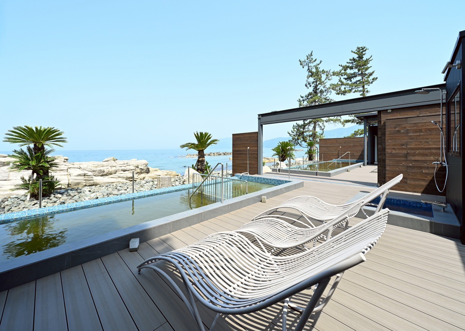 温水プールサウナ付客室・コネクティング・温水プール