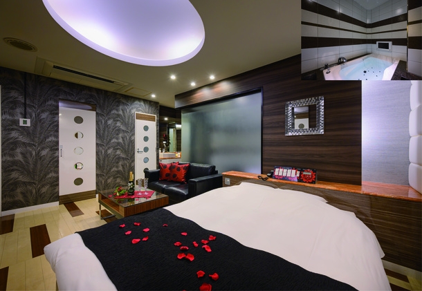 喫煙OK。EAST館（約25〜35㎡　ランダム選択）※約50㎡にランクにアップ可能　※１室料金