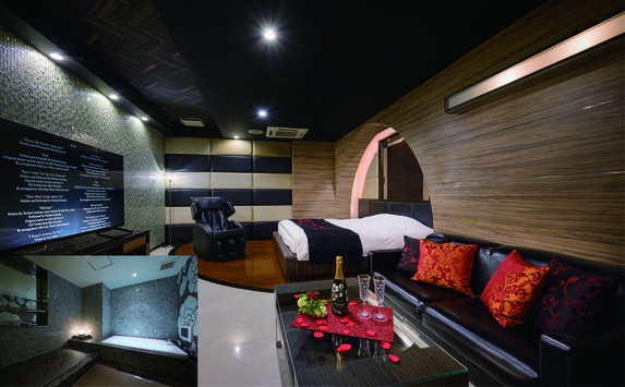 EAST館　喫煙可能。　広さ約50㎡のお部屋＆ゆったりバスルームで快適！