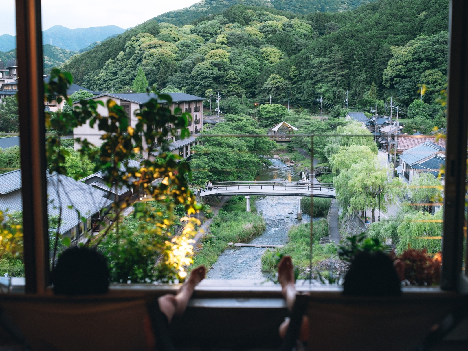 【3名まで】リバービューツインステイ｜温泉＋サウナ入り放題！（夕朝食付き）※小学生以下の食事別料金