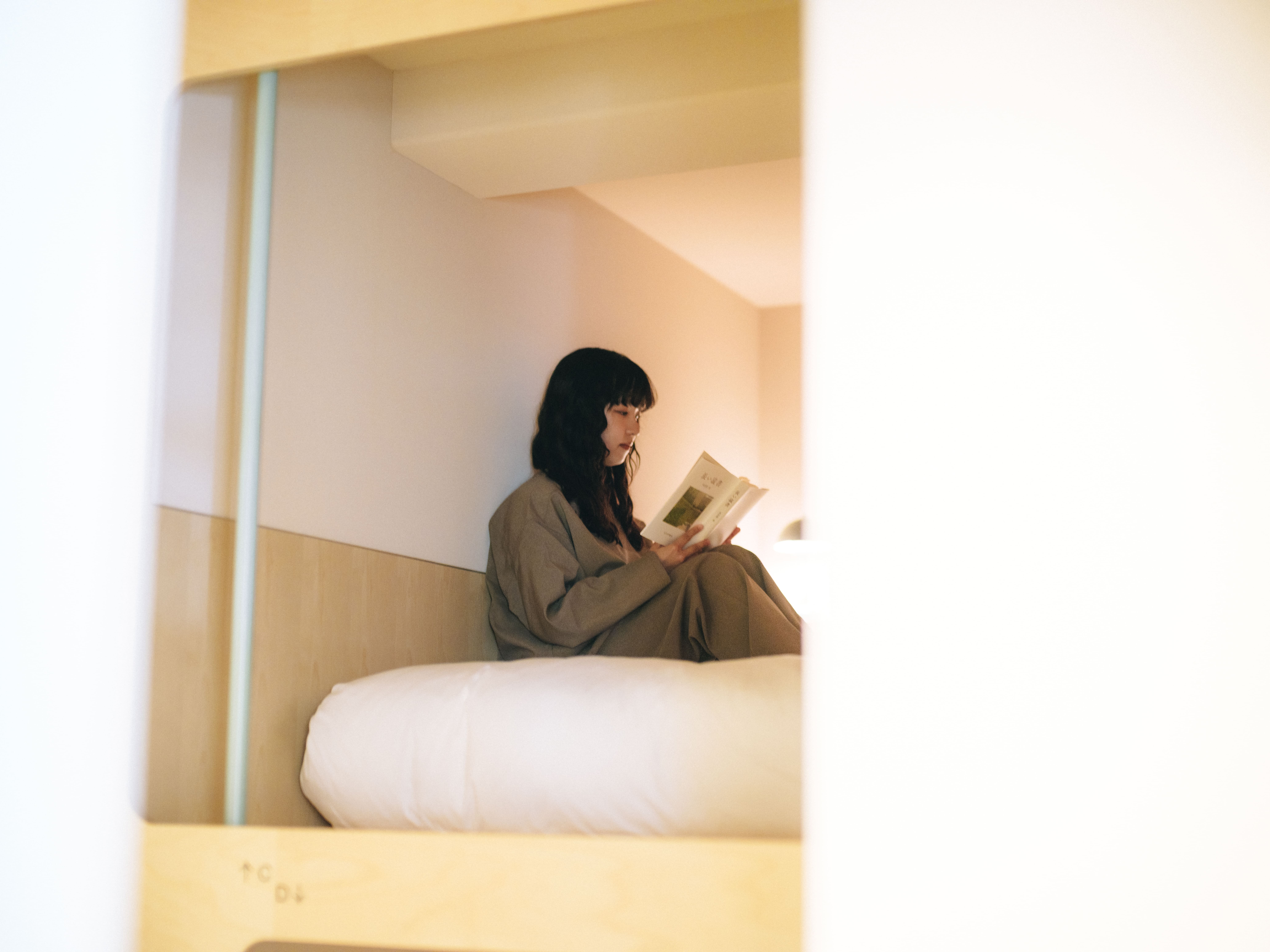 【ボックスシングル】13㎡ / セミダブルベッド1台　セミダブルベッドでゆったり快適