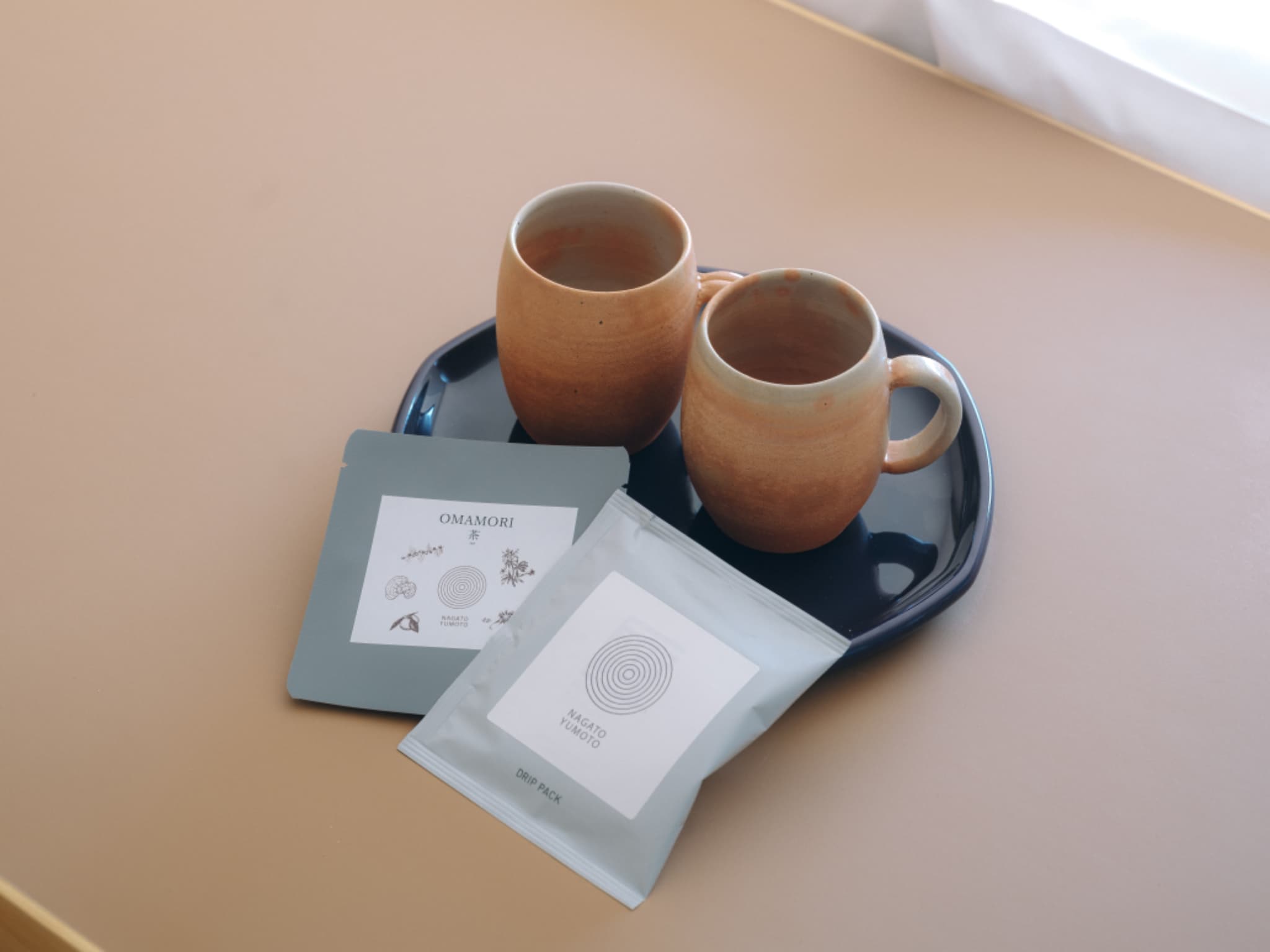 【客室アメニティ】オリジナルブレンドのコーヒーと薬膳茶