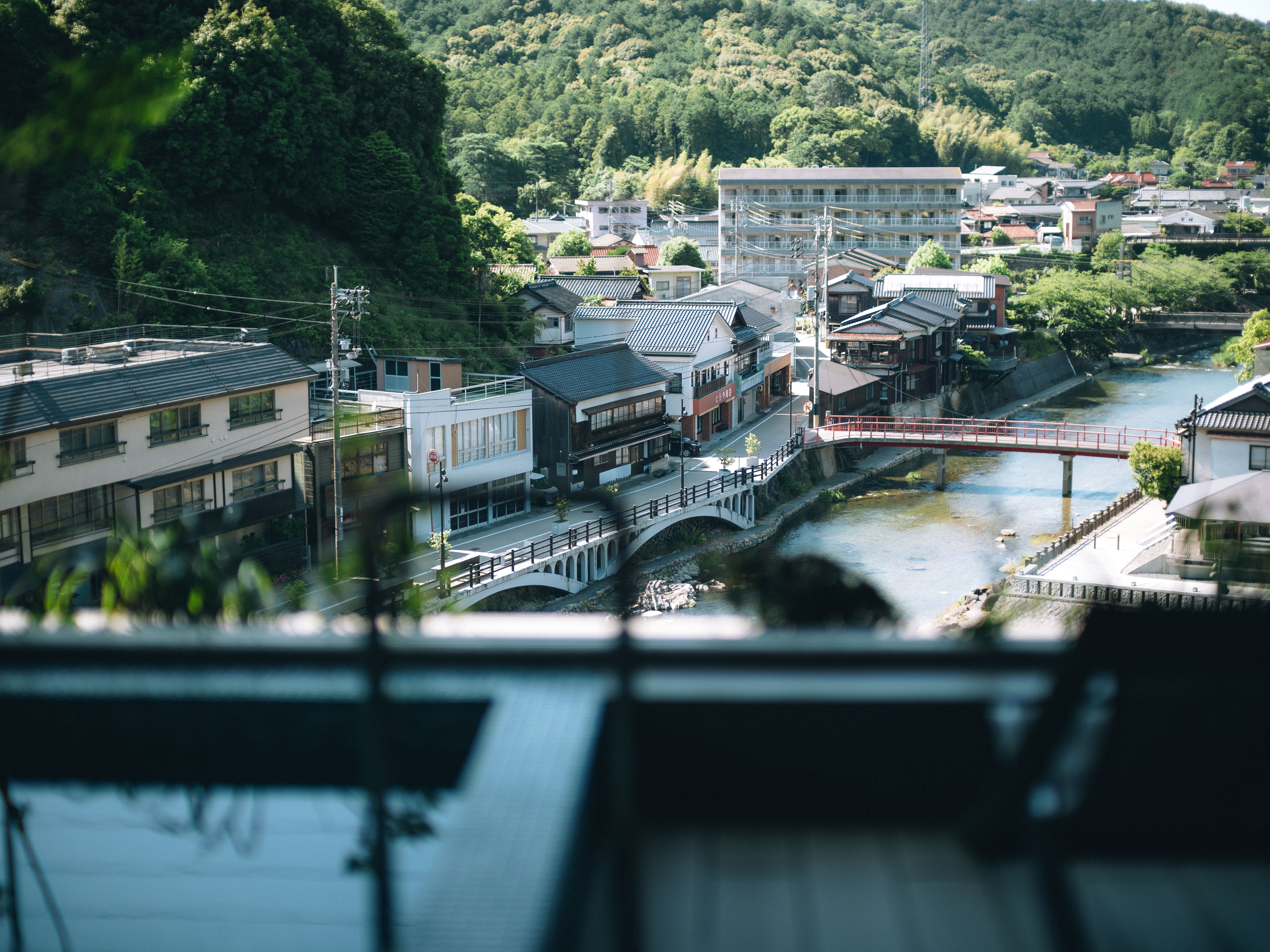 【サウナ】長門湯本温泉街を一望できる贅沢なととのいスペース