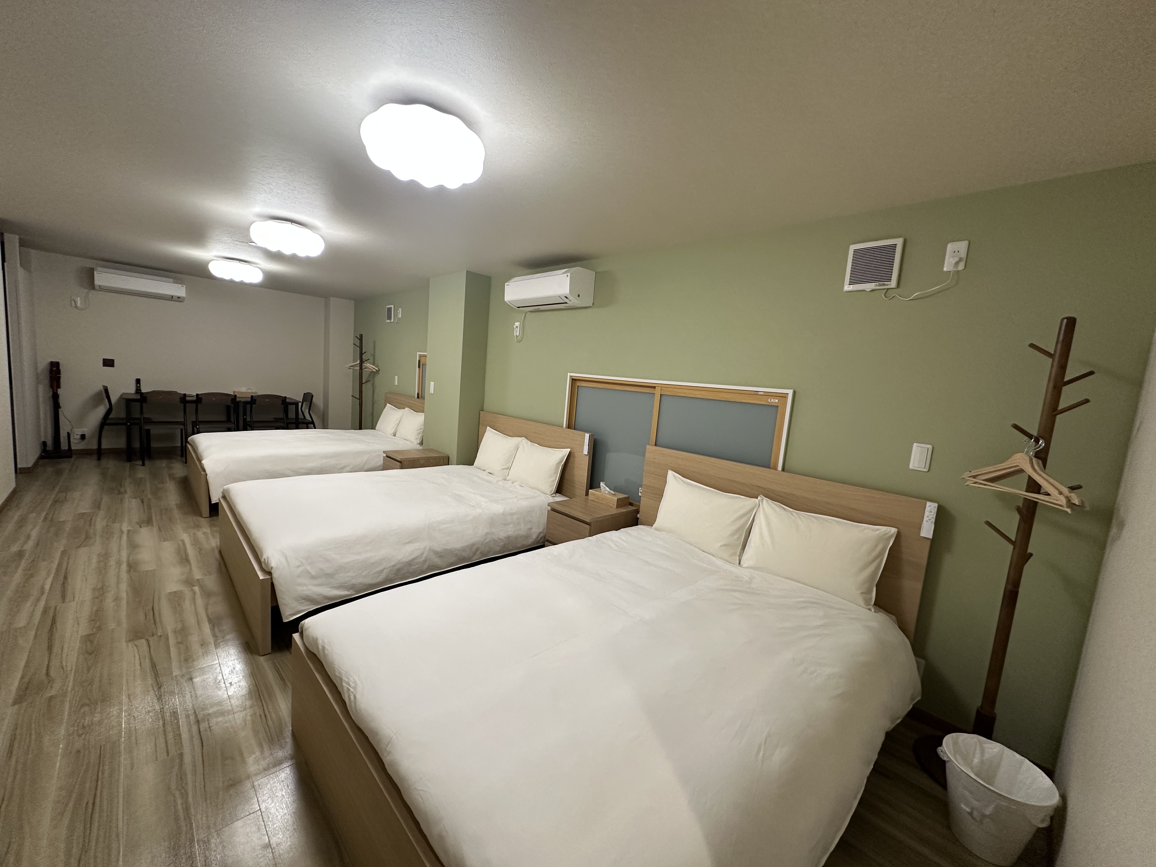 1号室ベッドルーム