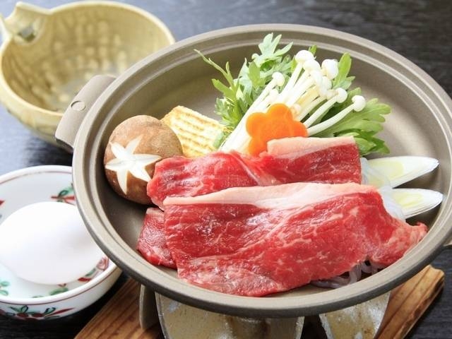 【２食付き・Ｂプラン】『Ａ５飛騨牛すき焼き・海鮮』飛騨の食材をお楽しみ頂ける創作料理、プチ贅沢プラン