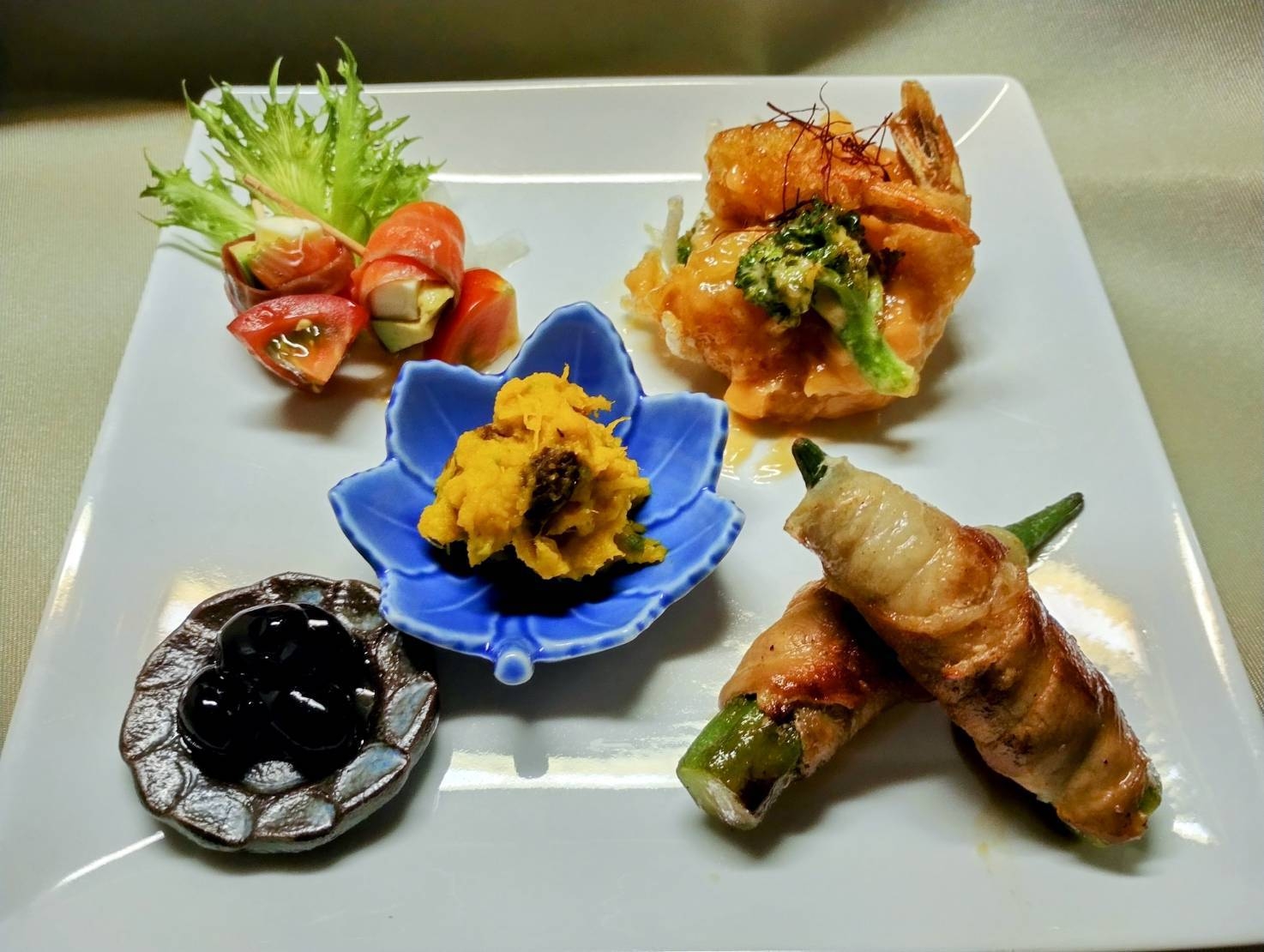【２食付き・Ｃプラン】少しずつ美味しいものを食べたい女性やシニアの方におすすめボリューム控えめプラン