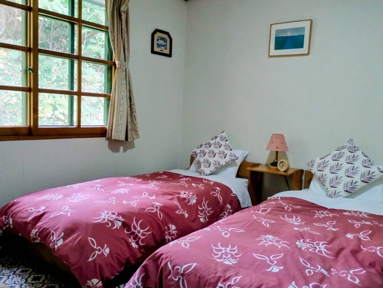 【禁煙】洋室ツイン・タイプＢ207／洗面化粧台・トイレ付き