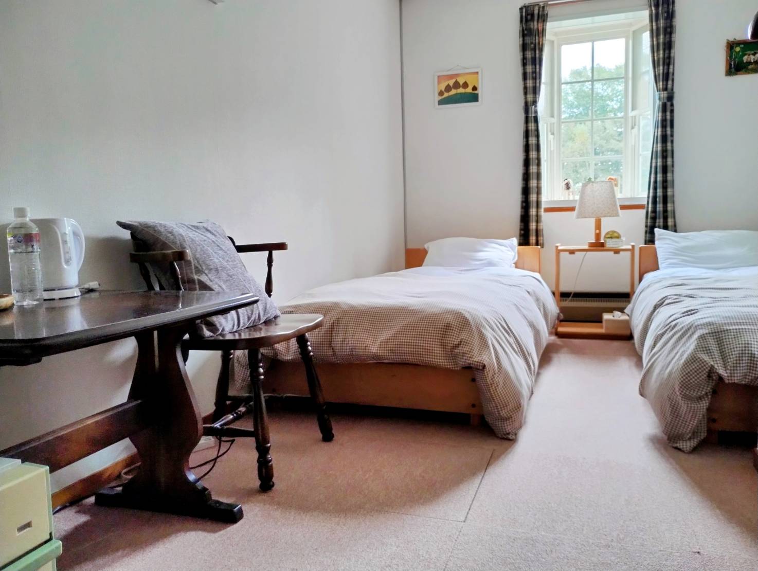 【禁煙】洋室ツイン・タイプC201.210／洗面化粧台・トイレ付き